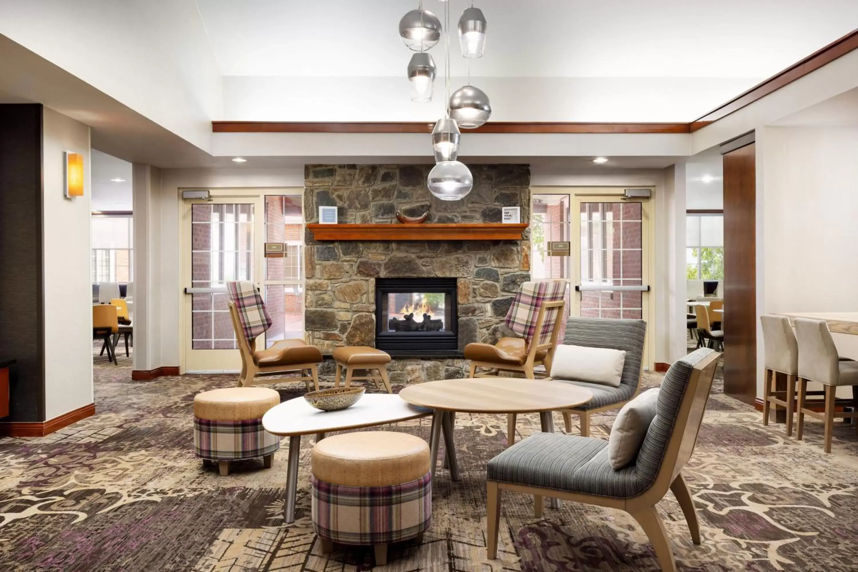 Lobby or reception, Lounge/Bar in Residence Inn Potomac Mills Woodbridge