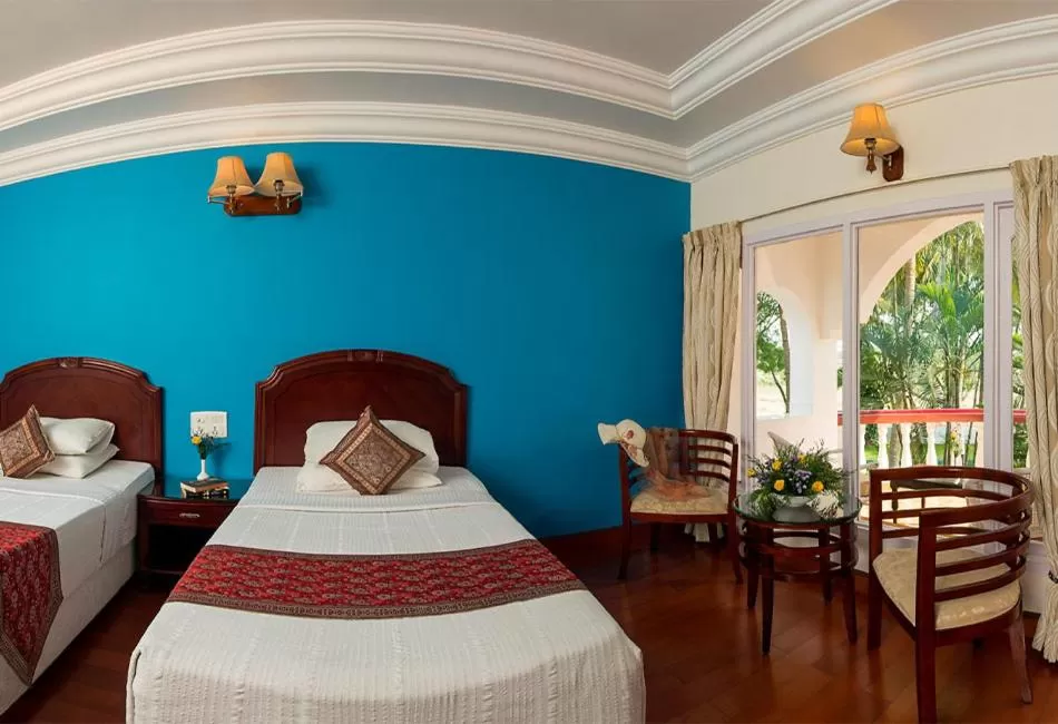 Bedroom, Bed in GReaT Trails Riverview Thanjavur By GRT Hotels
