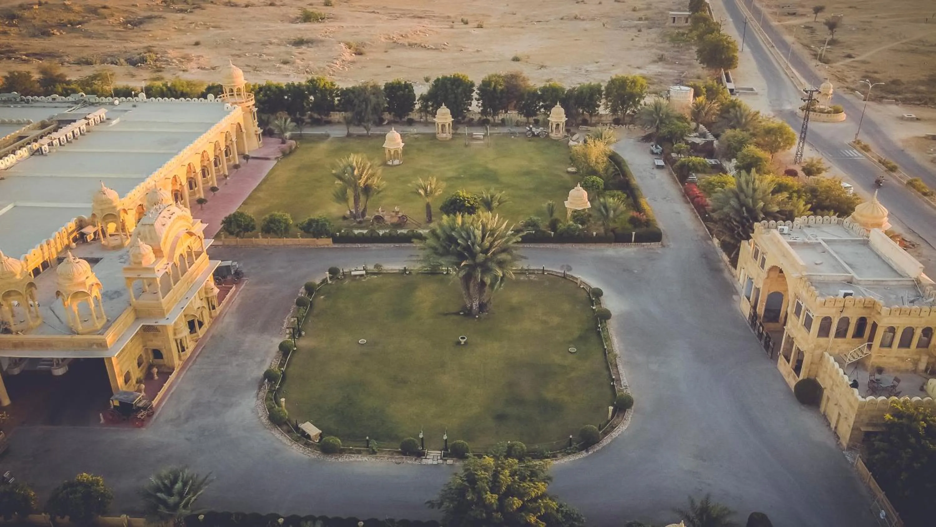 Bird's eye view in Fort Rajwada,Jaisalmer