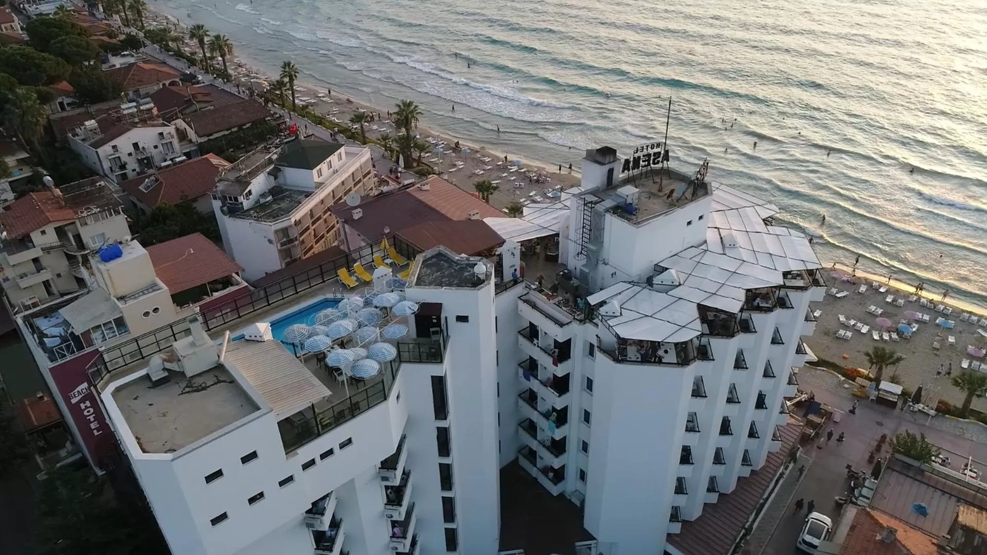 Bird's eye view, Bird's-eye View in Asena Hotel