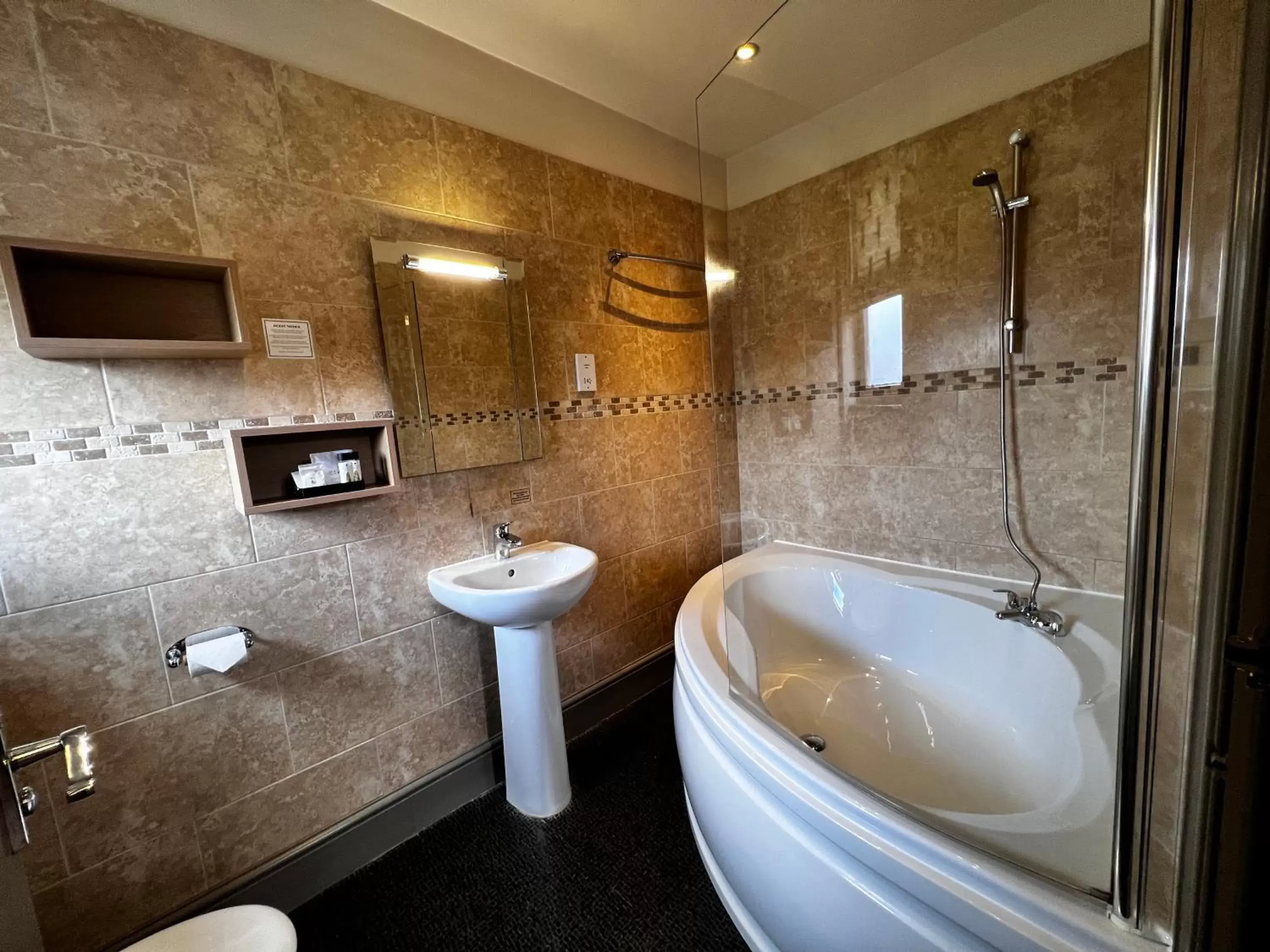 Bathroom in Herriots Hotel