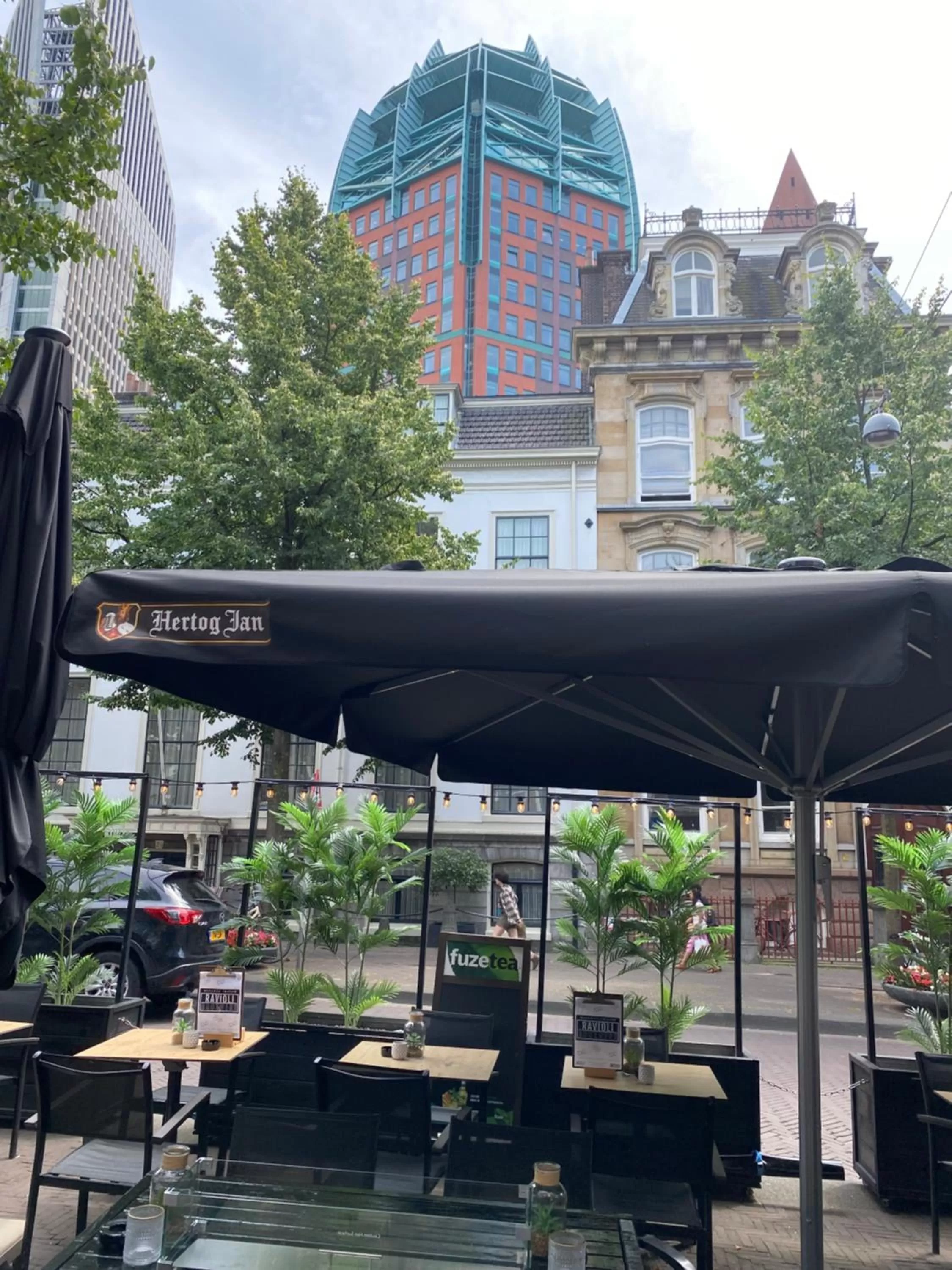 Balcony/Terrace, Restaurant/Places to Eat in Boutique Hotel Ravioli Brothers