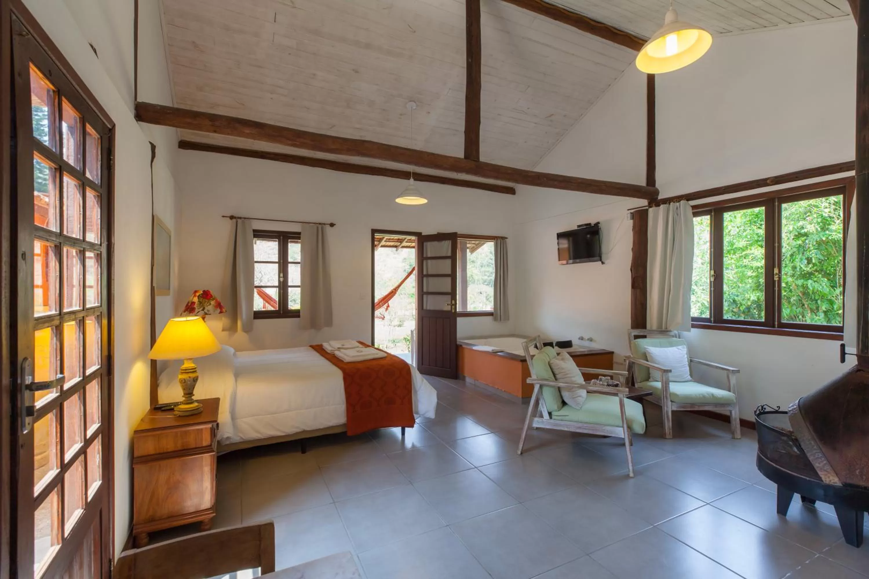 Photo of the whole room, Bed in Pousada Mariza