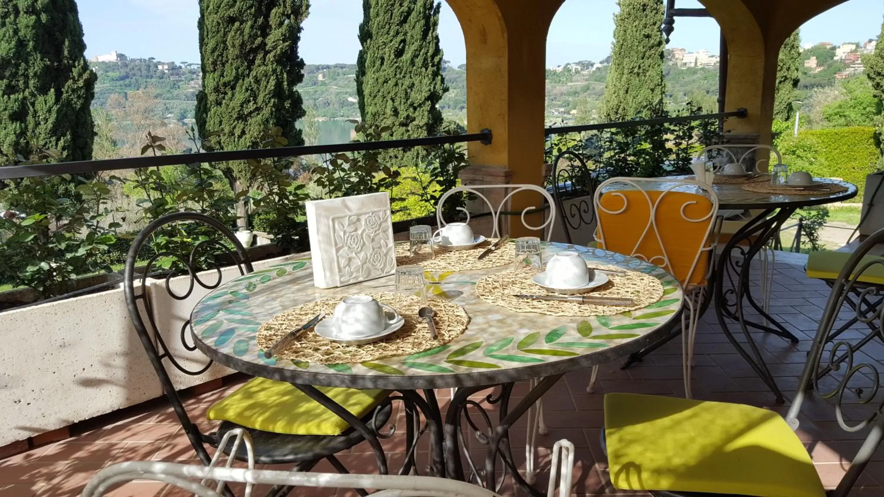 Balcony/Terrace, Restaurant/Places to Eat in Il Nido del Falco