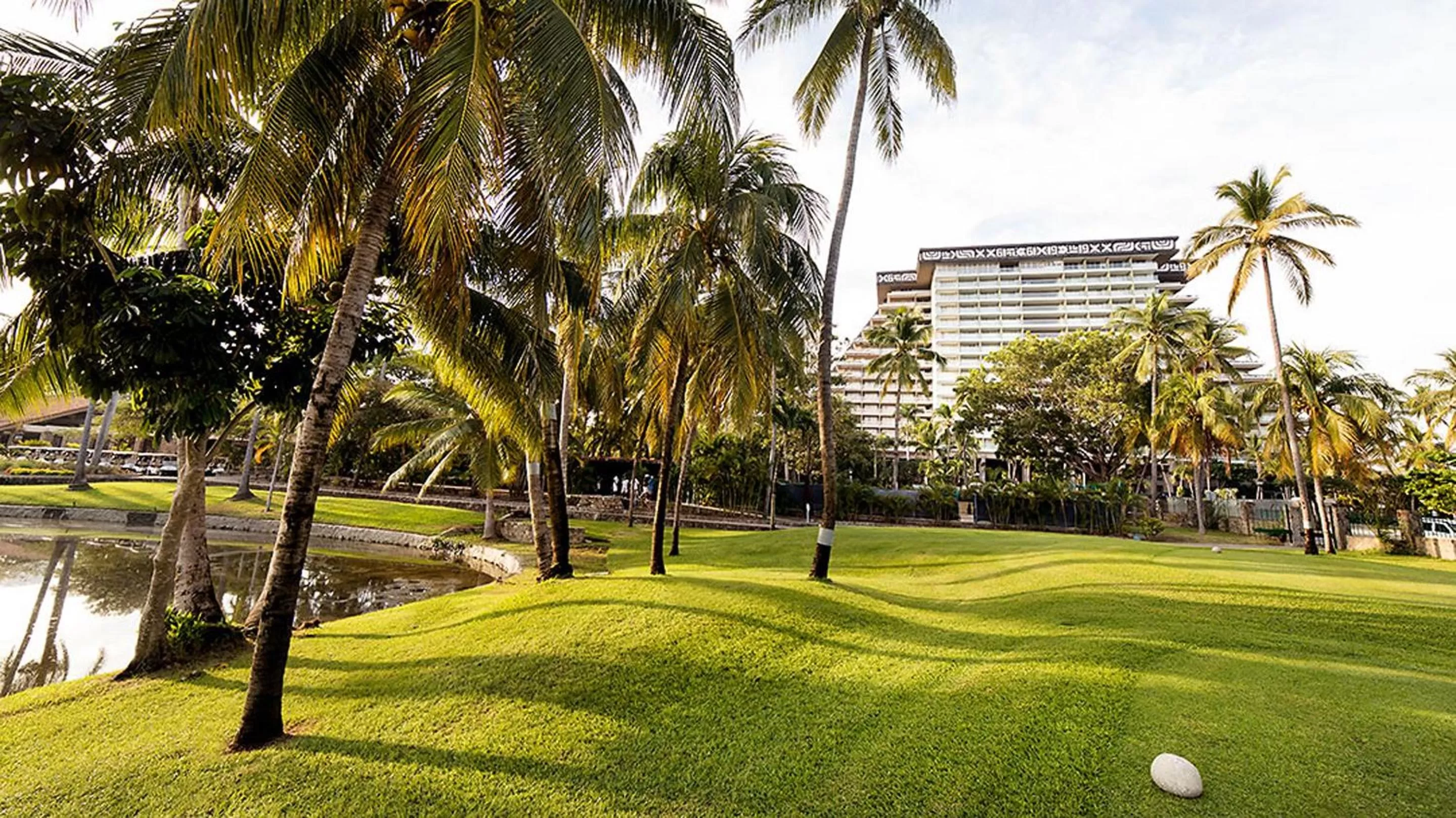 Golfcourse in Princess Mundo Imperial Riviera Diamante Acapulco