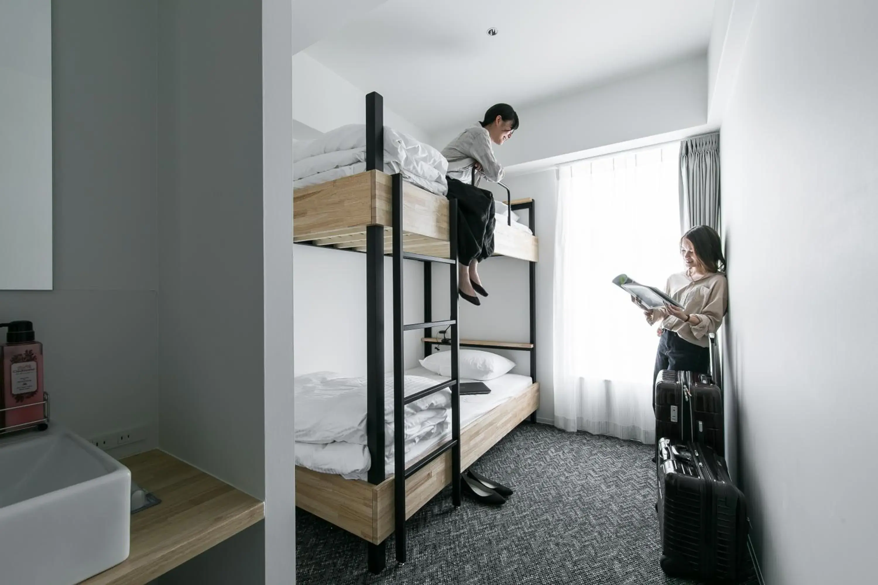 Bed, Bunk Bed in IMU Hotel Kyoto
