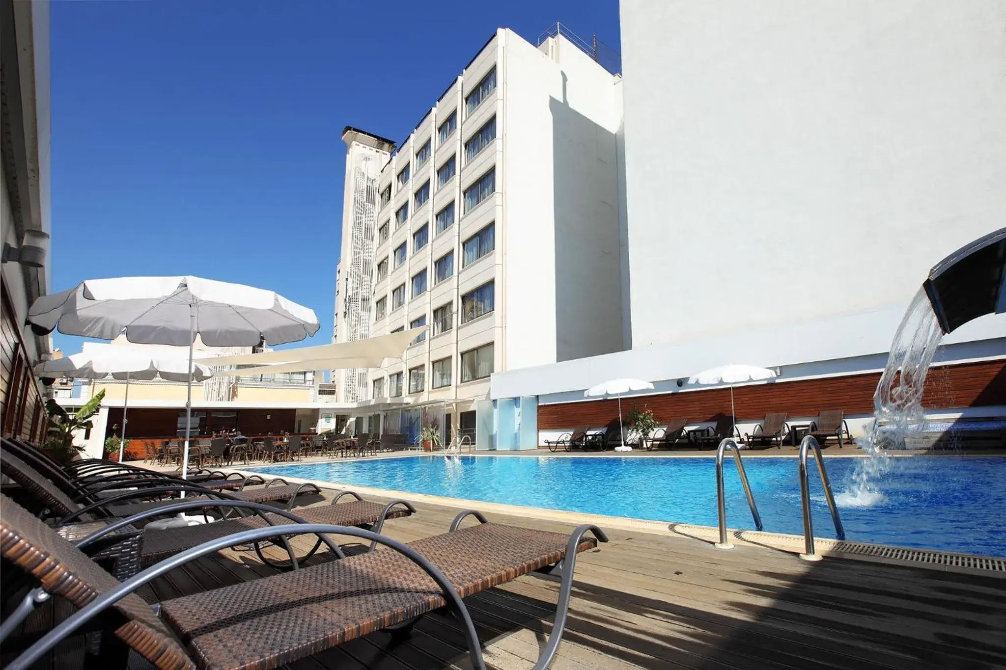 Facade/entrance, Swimming Pool in Surmeli Adana Hotel