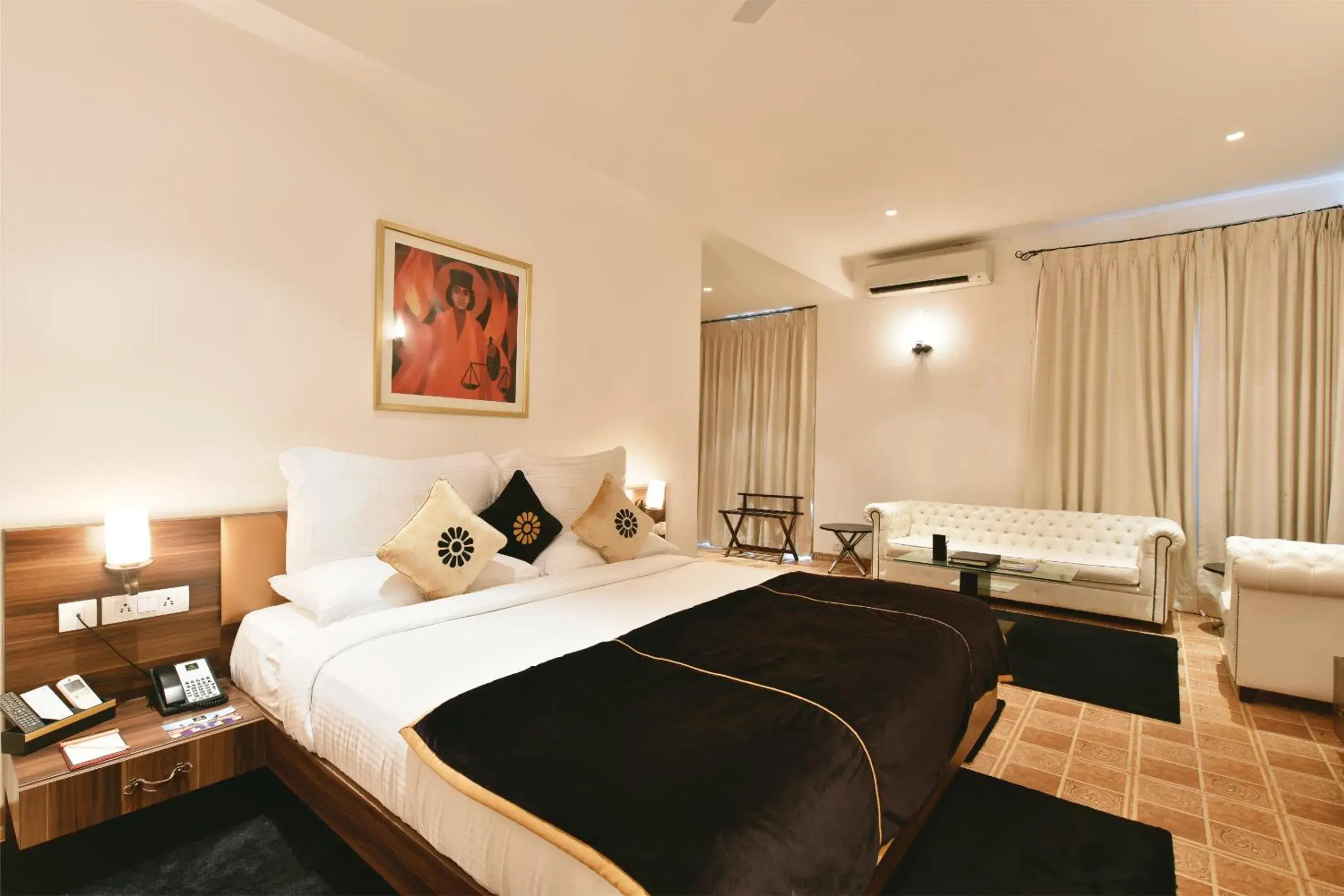 Bedroom, Bed in Della Resorts