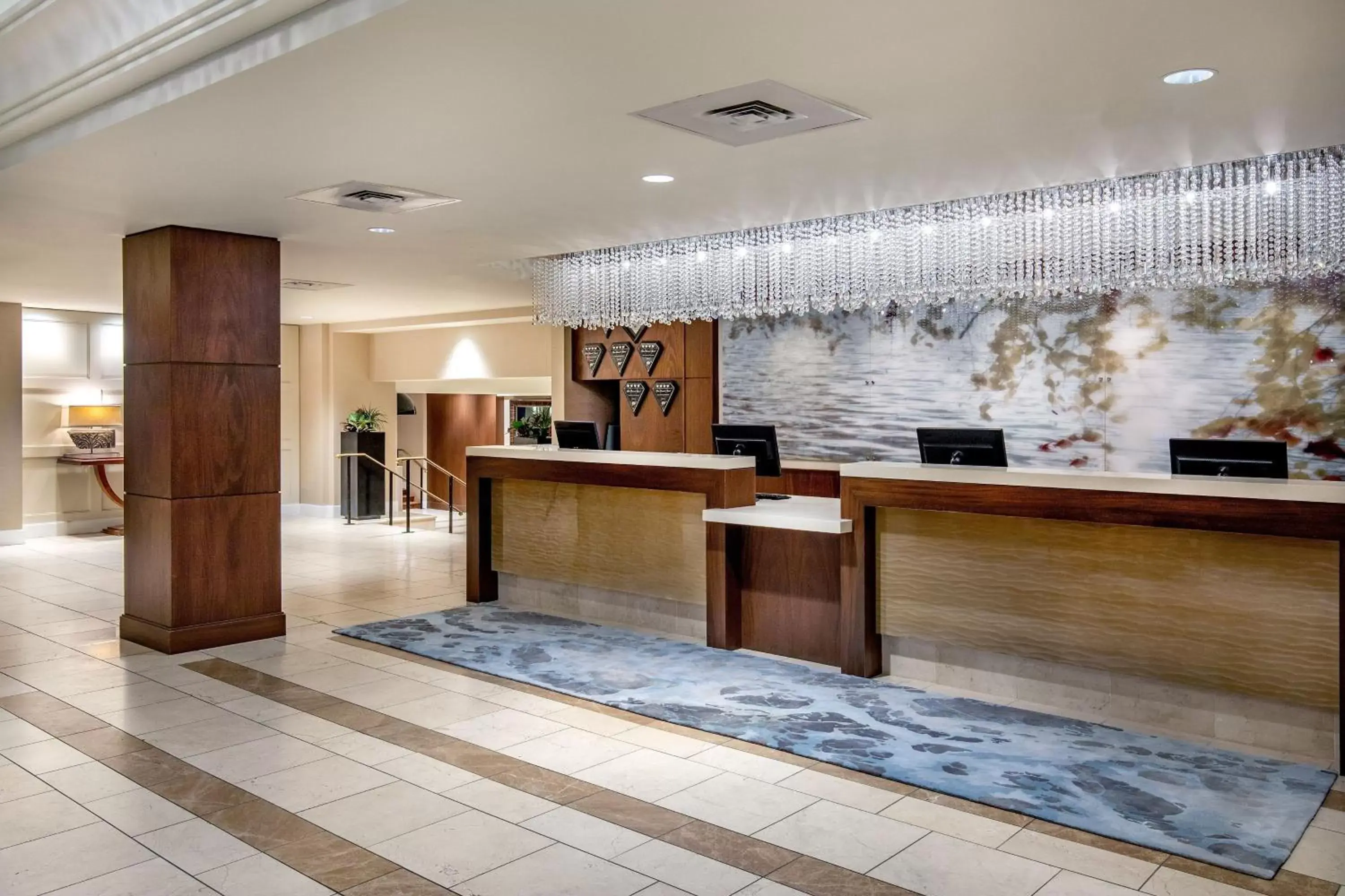 Lobby or reception, Lobby/Reception in Peoria Marriott Pere Marquette