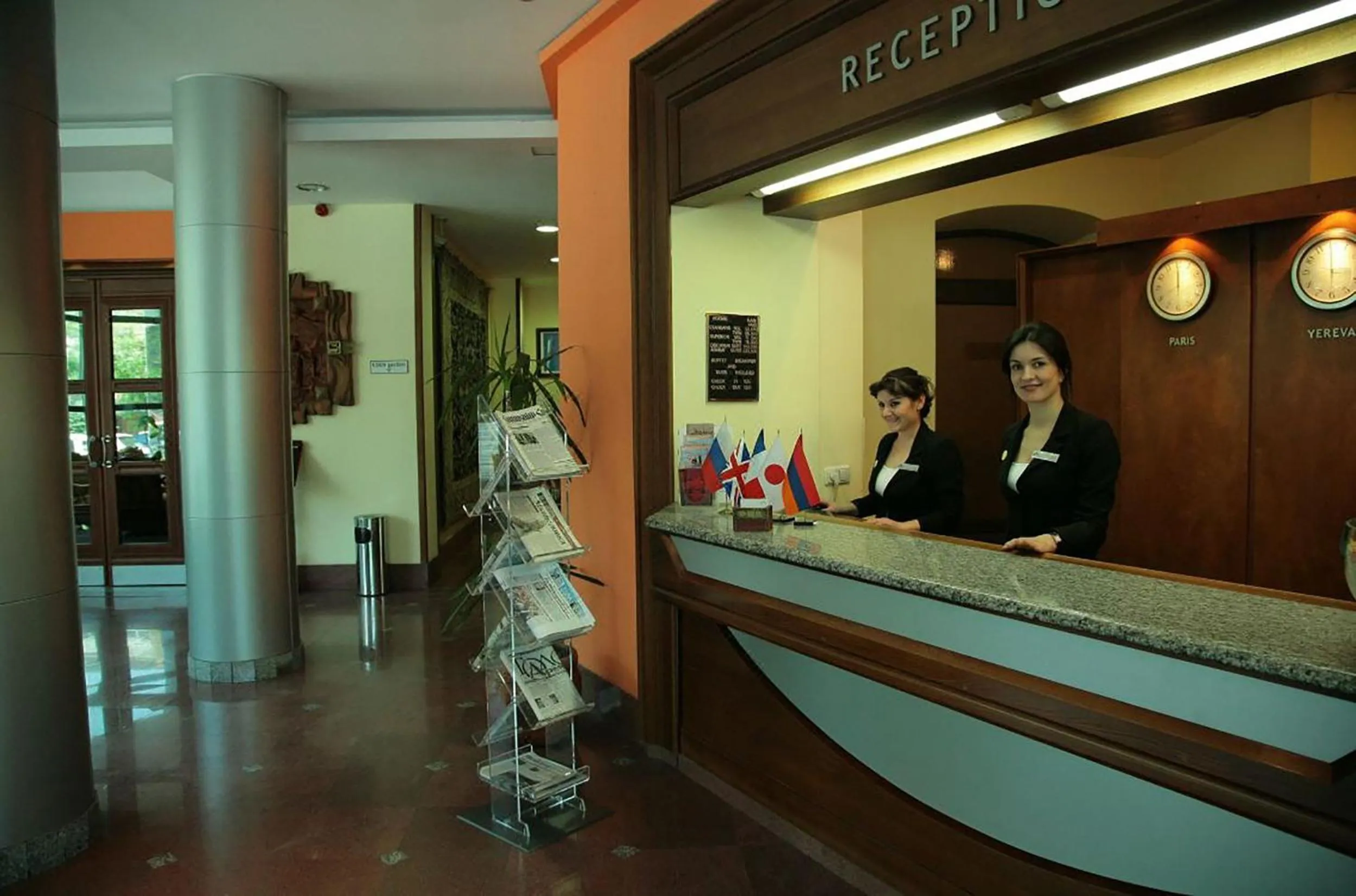 Staff in Ararat Hotel