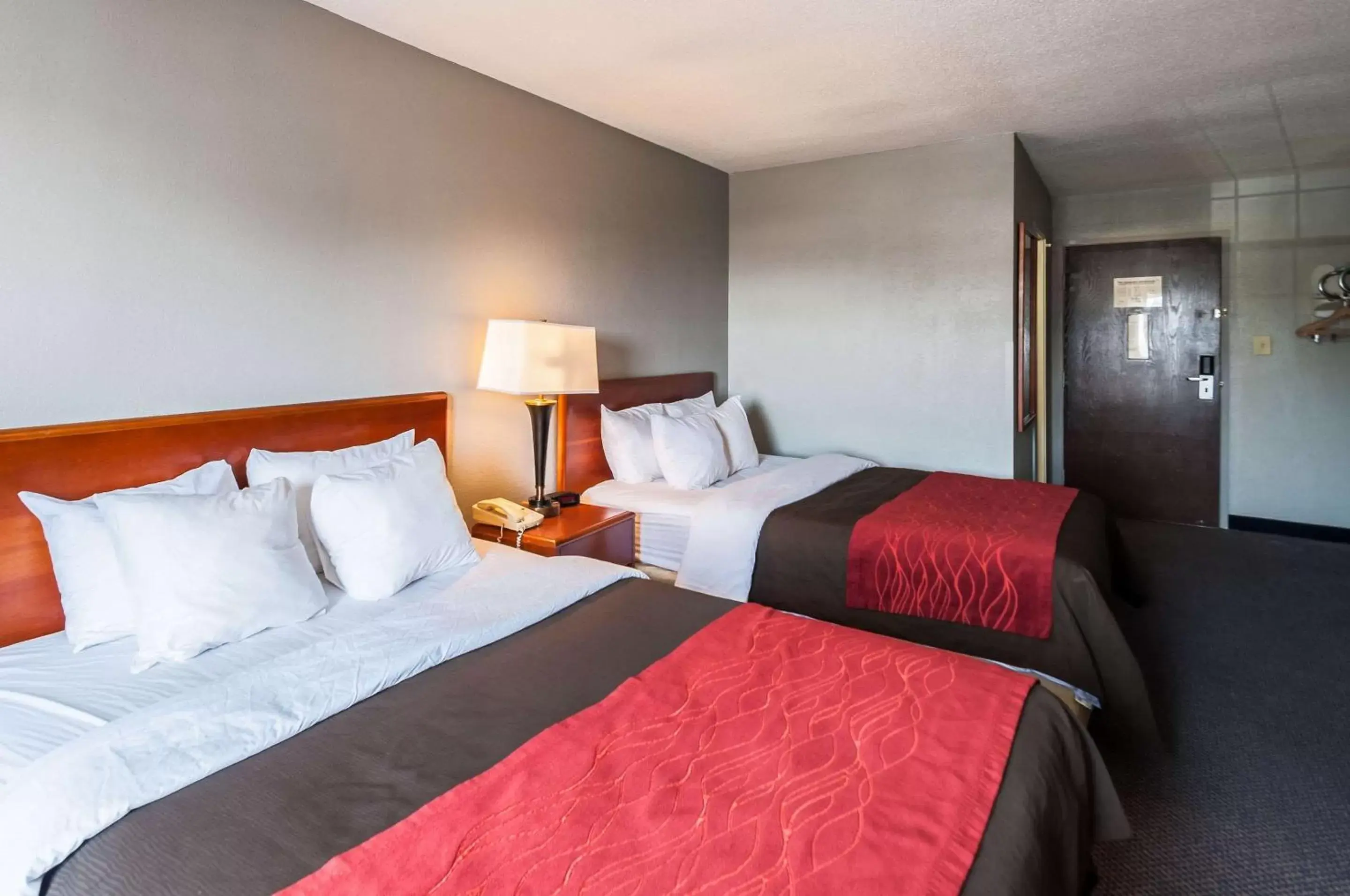 Bed in Quality Inn Solomons - Beacon Marina Bed in Quality Inn Solomons - Beacon Marina