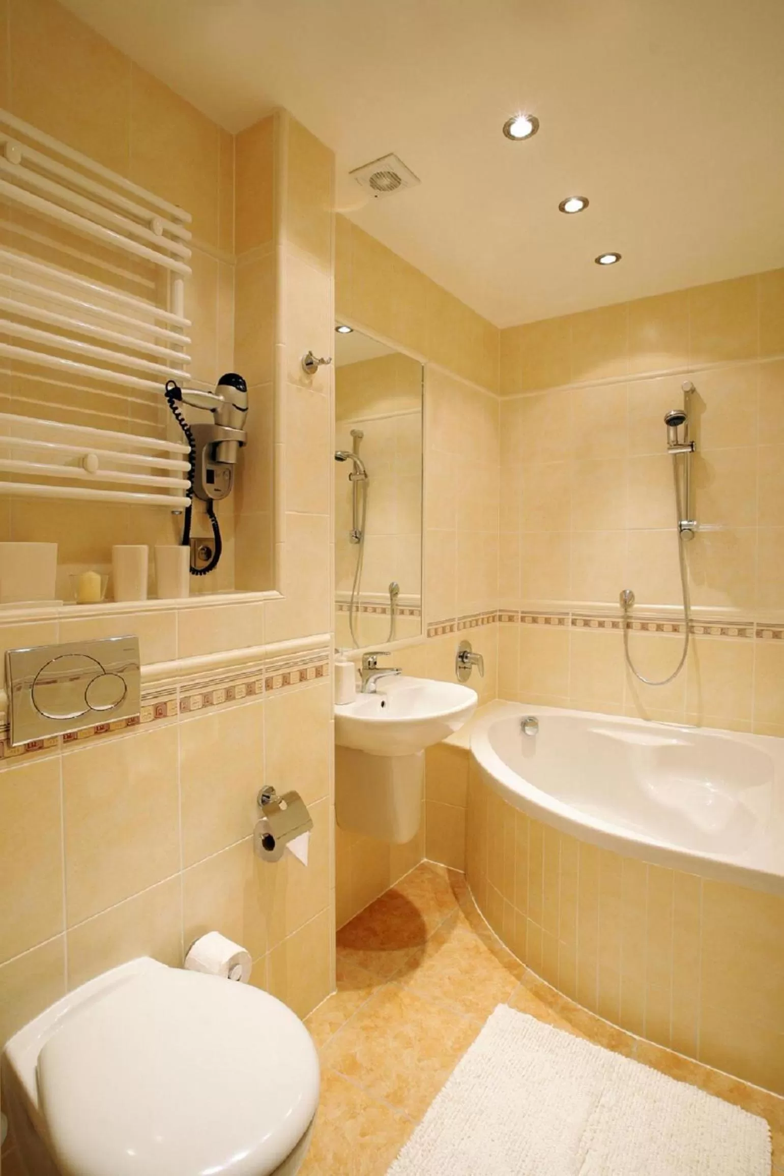 Bathroom in Hotel Roudna