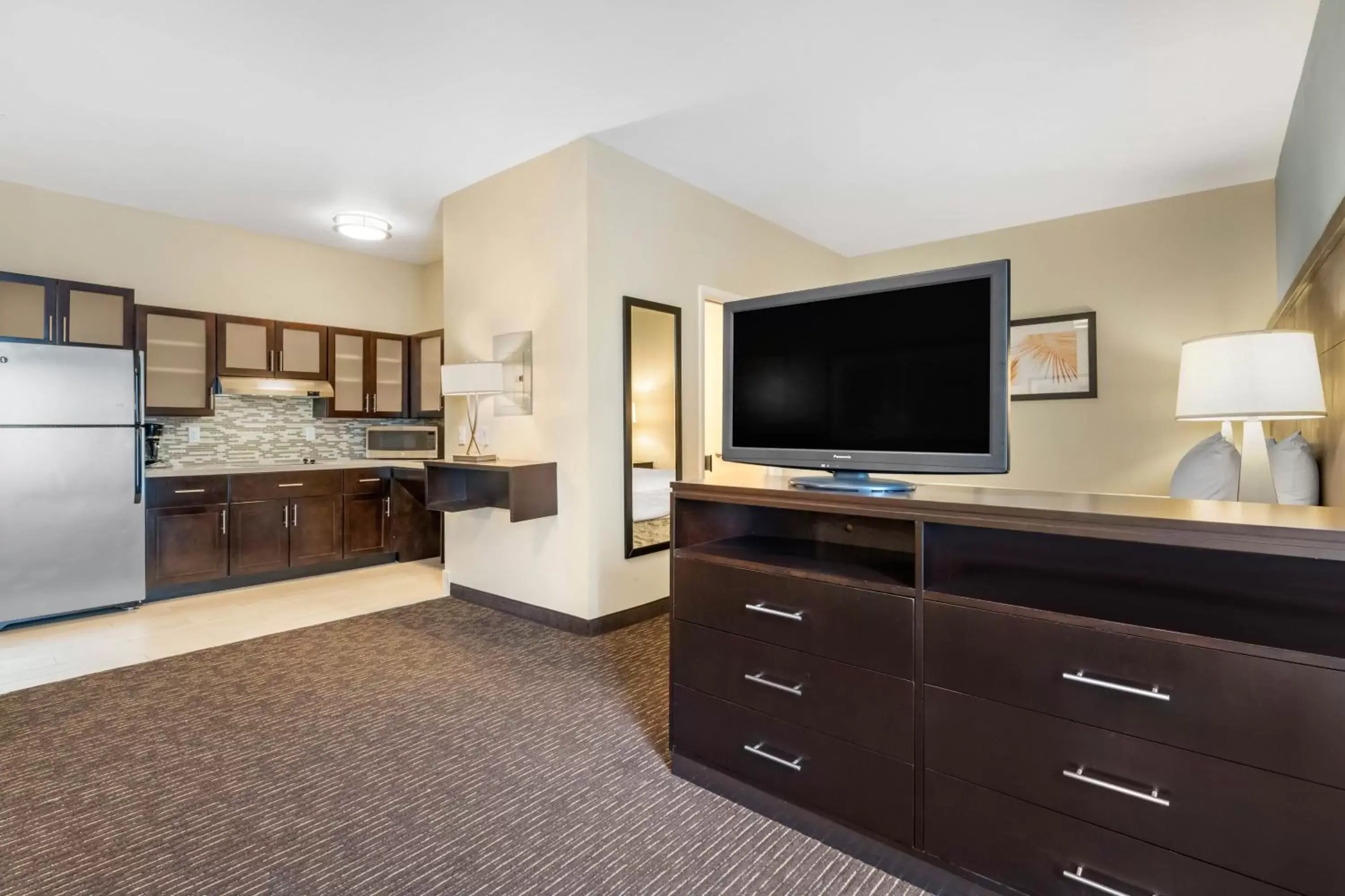 TV/Entertainment Center in Staybridge Suites St. Petersburg FL, an IHG Hotel