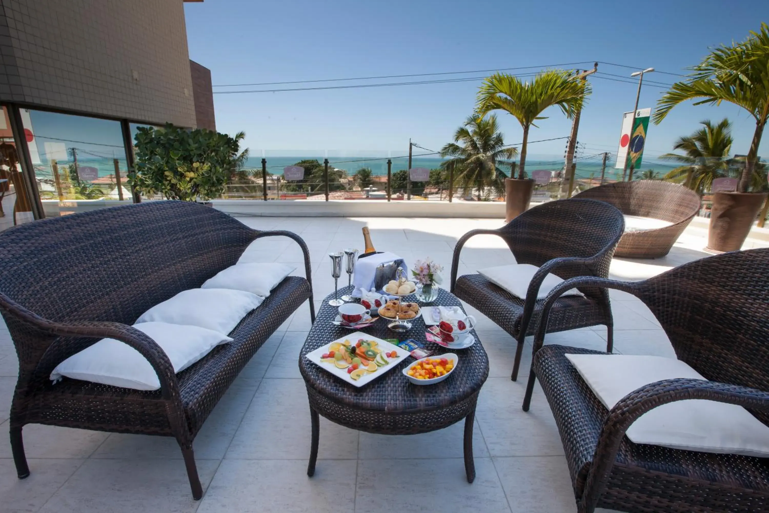 Balcony/Terrace, Swimming Pool in Majestic Ponta Negra Beach,WorldHotels Elite