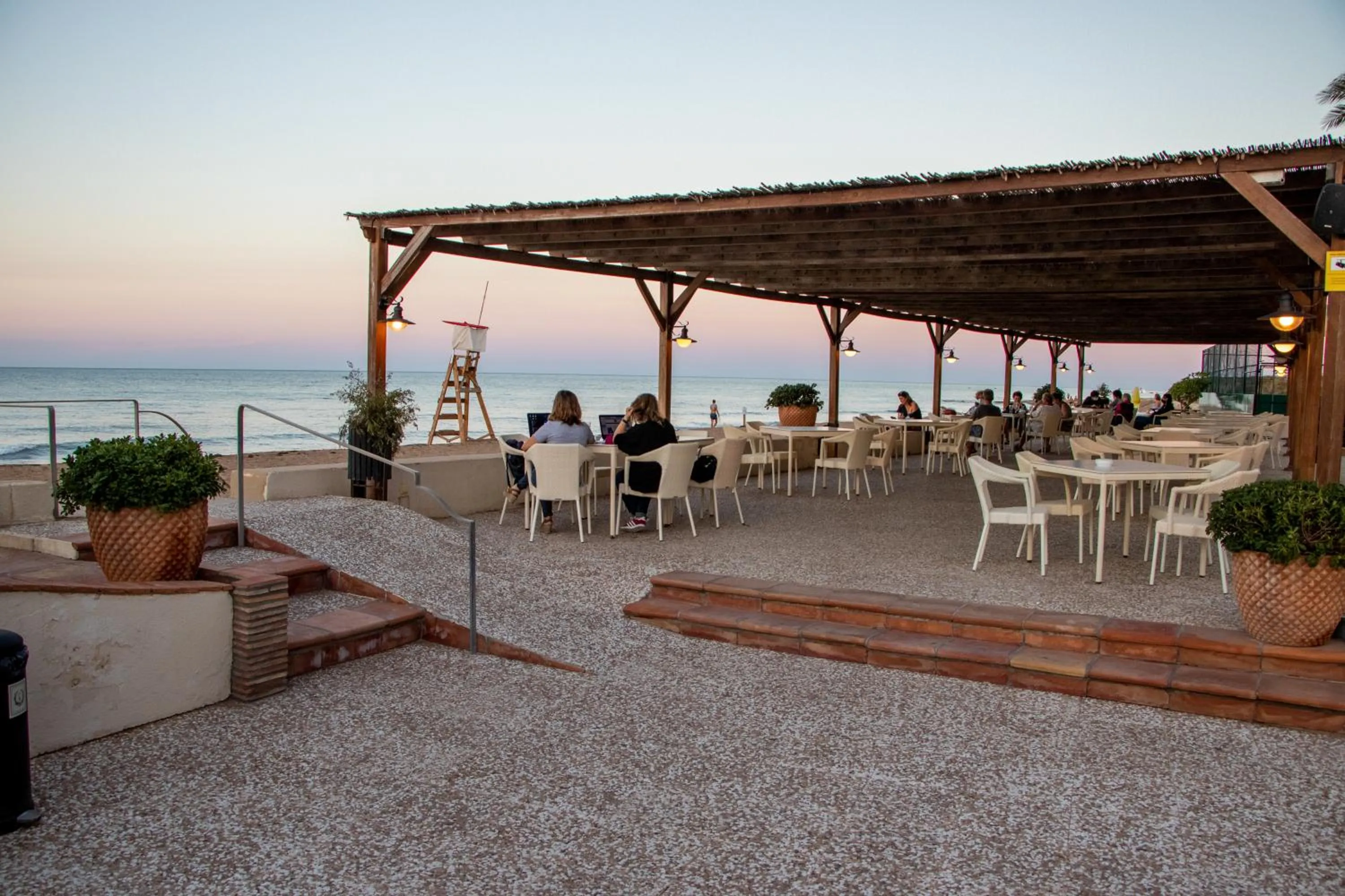 Restaurant/places to eat in Hotel Los Ángeles Denia