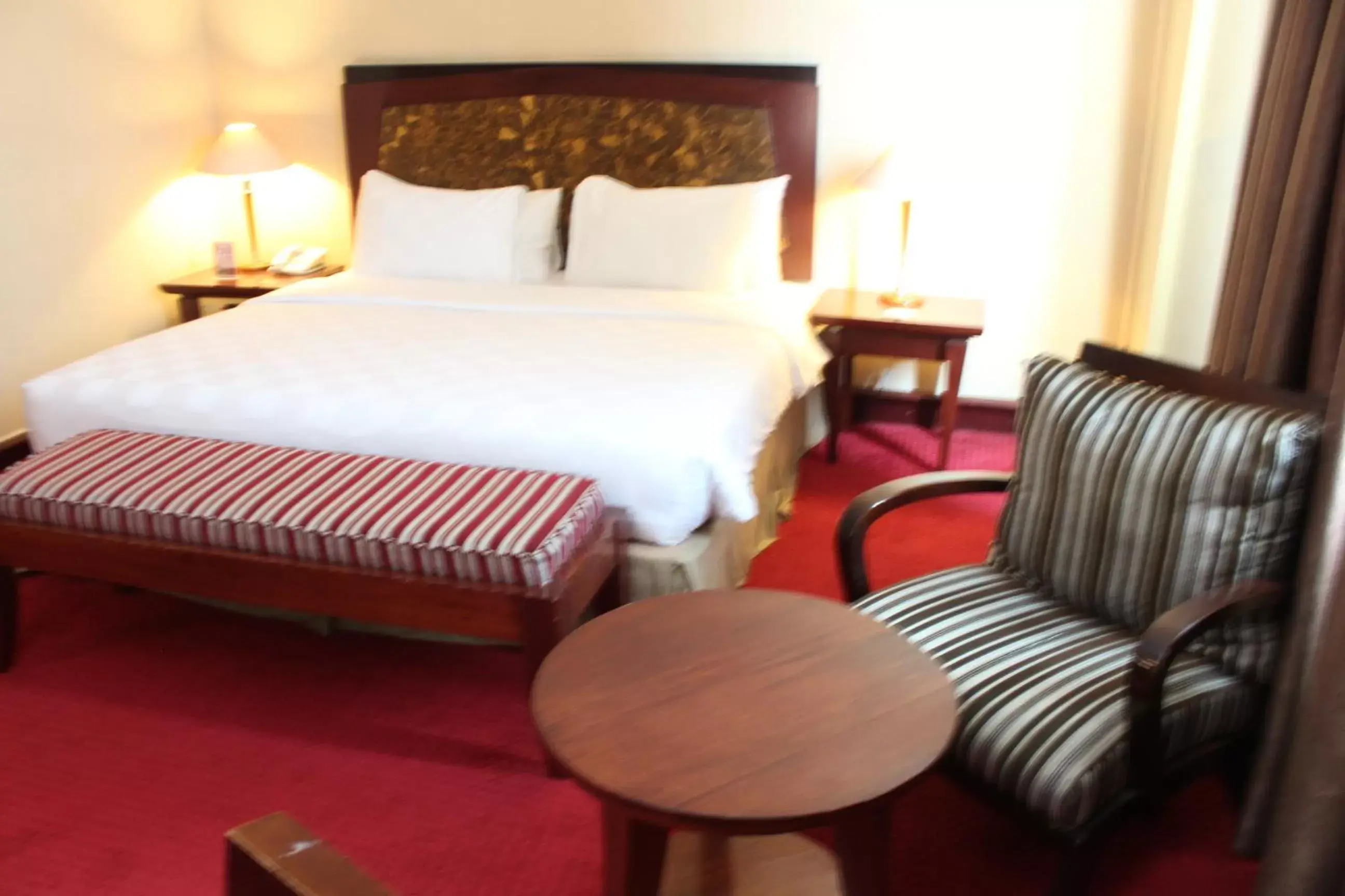 Bed in Swiss-Belhotel Tarakan