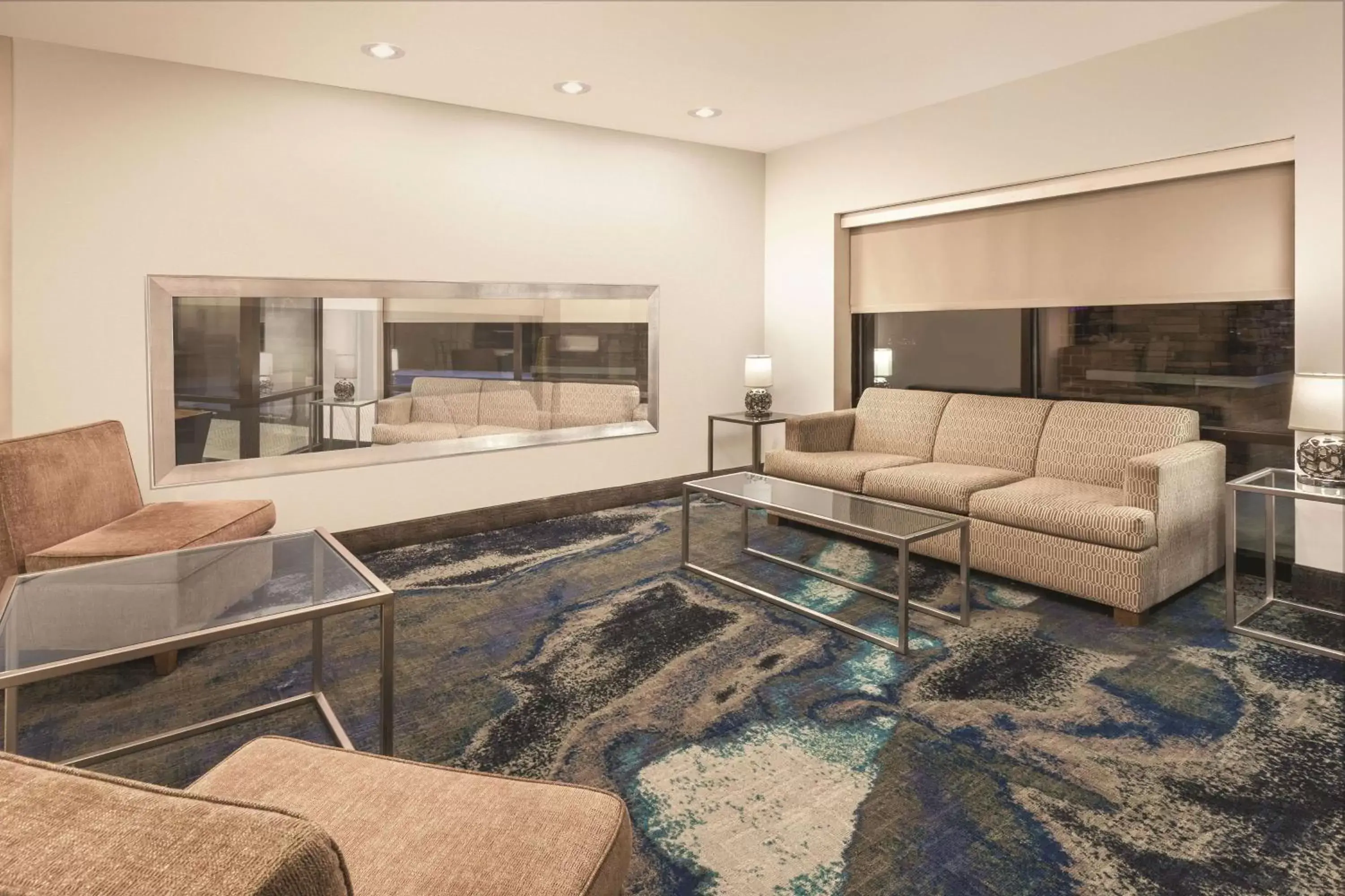 Lobby or reception in La Quinta by Wyndham Philadelphia Airport Lobby or reception in La Quinta by Wyndham Philadelphia Airport