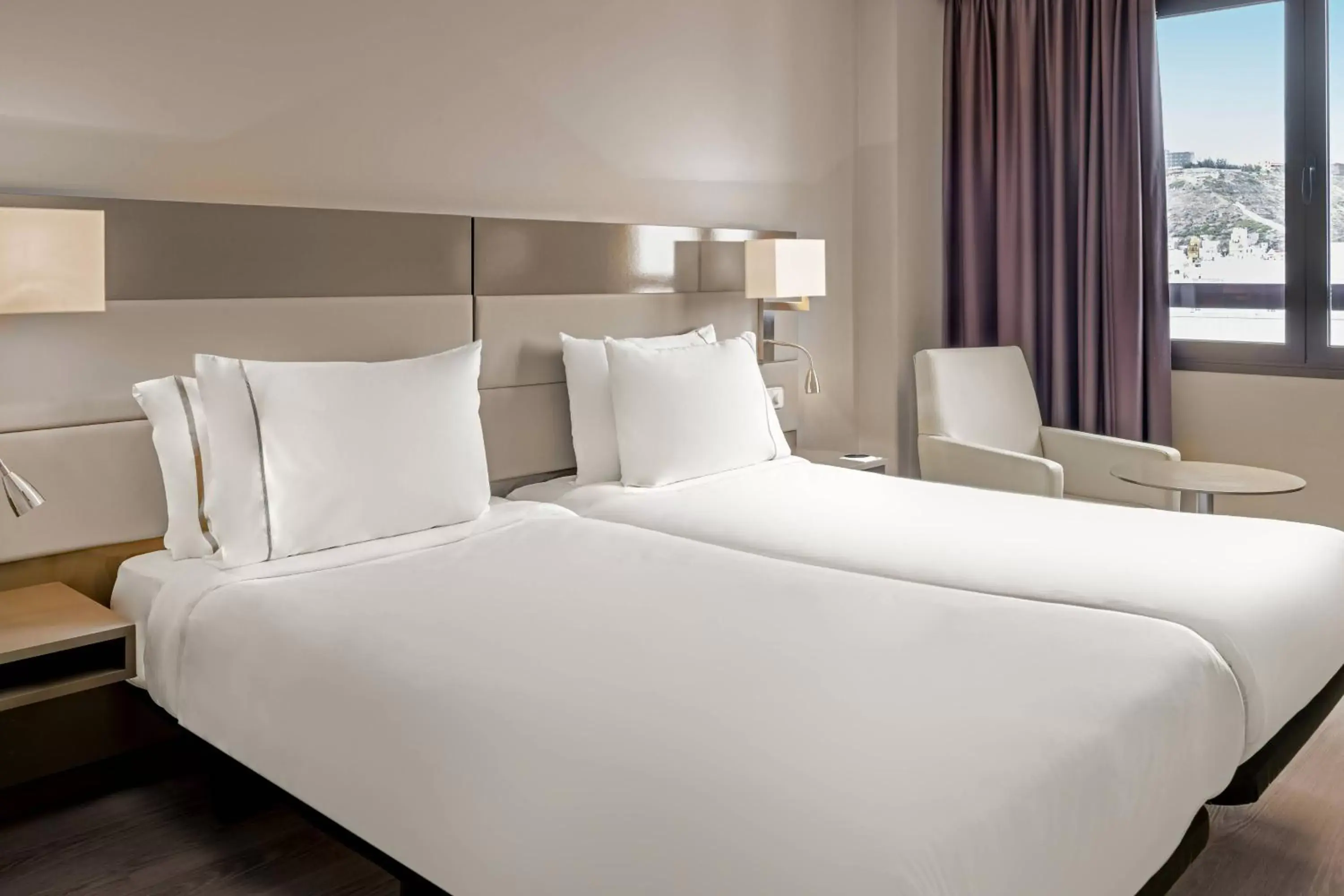 Photo of the whole room, Bed in AC Hotel Iberia Las Palmas by Marriott