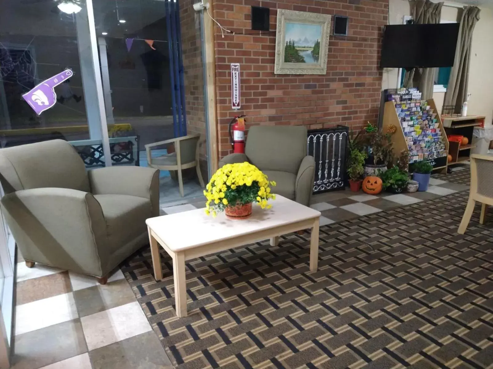 Lobby or reception, Seating Area in Grandview Plaza Inn