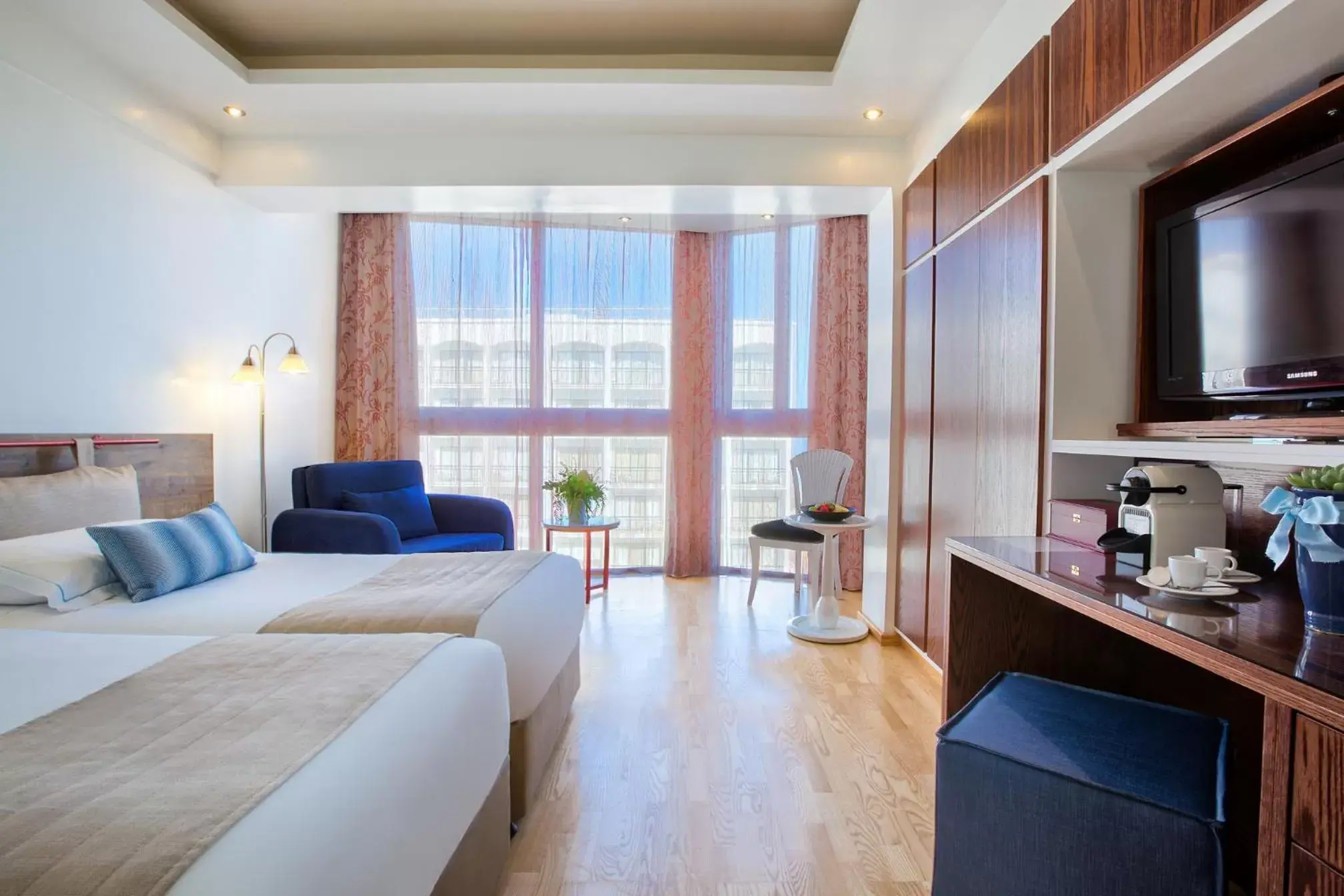 Bedroom in Lordos Beach Hotel & Spa