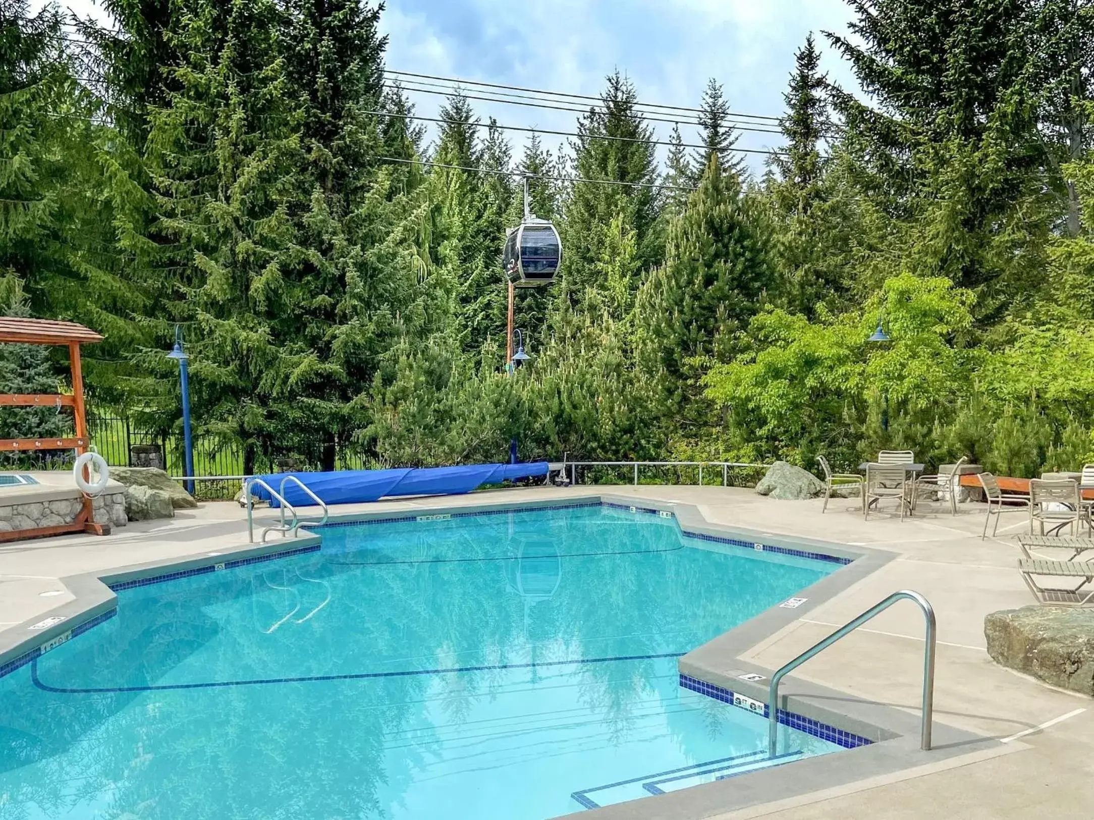 Summer, Swimming Pool in Blackcomb Springs Suites by CLIQUE