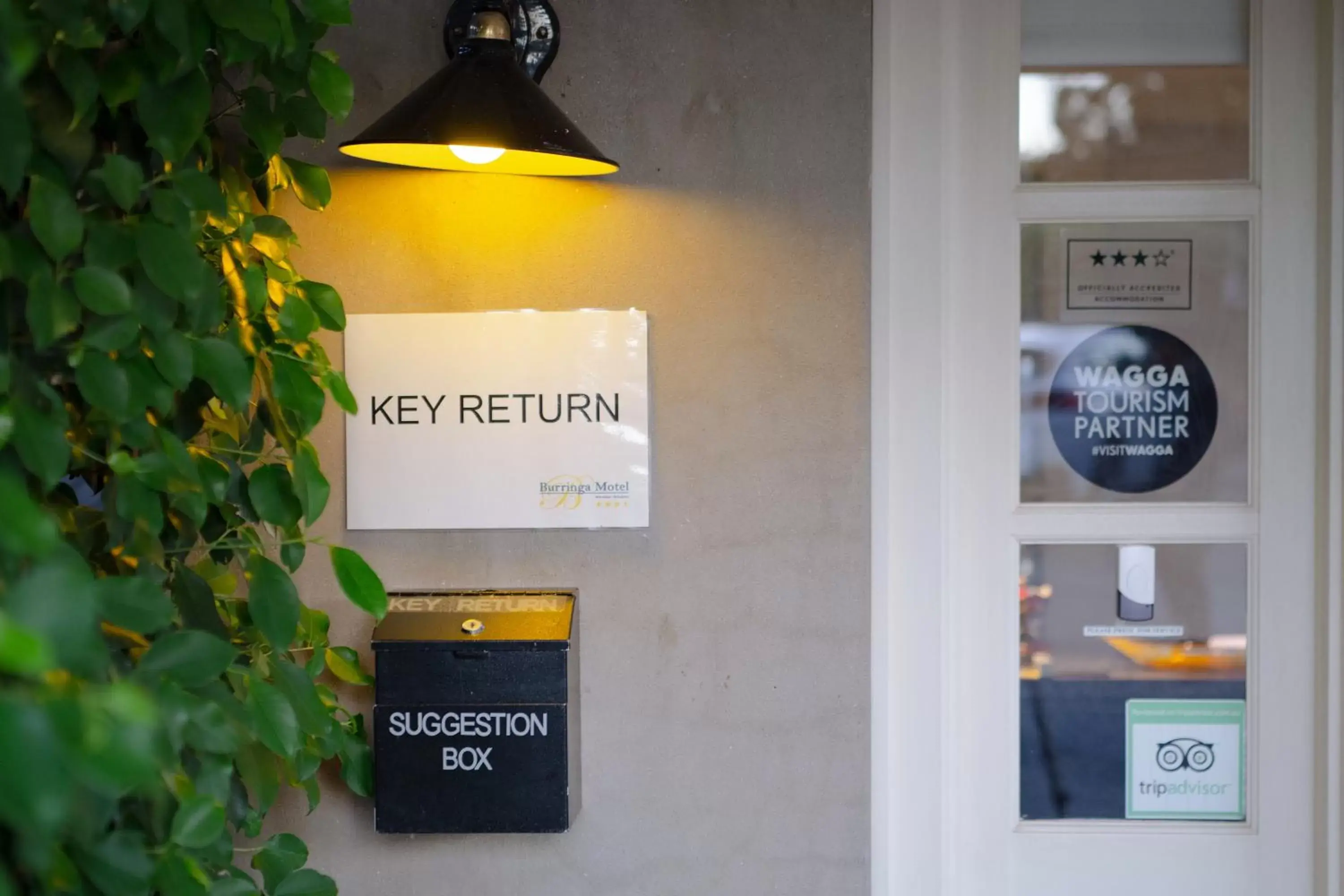 Lobby or reception in Burringa Garden Motel Lobby or reception in Burringa Garden Motel