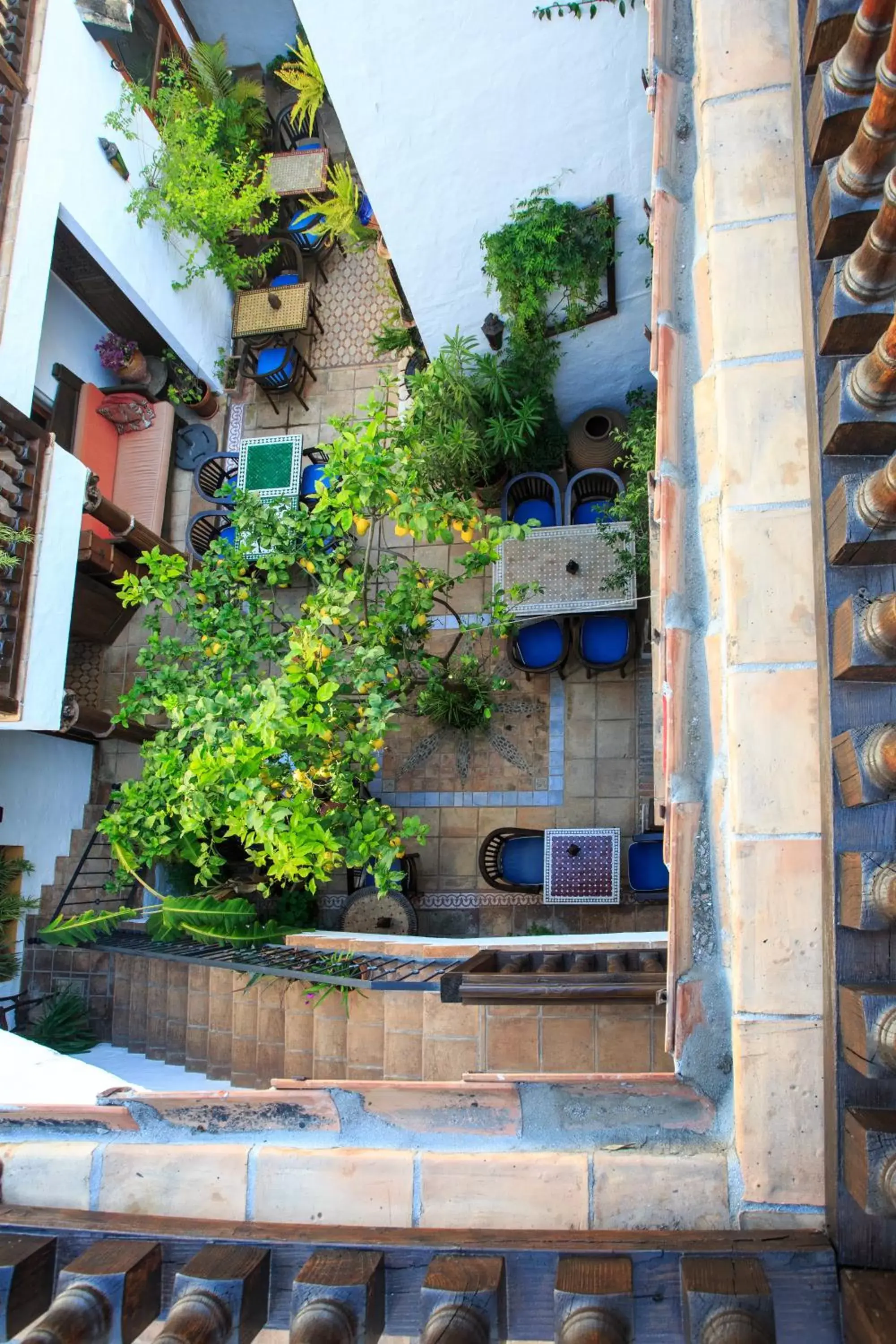 Patio in La Posada del Angel