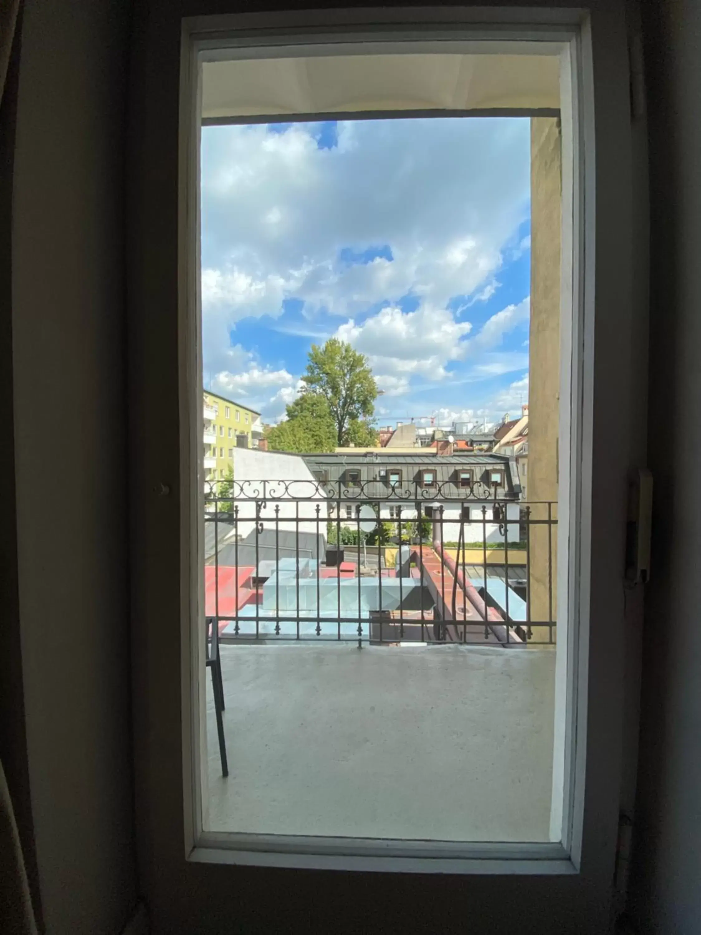 Inner courtyard view in Das Nikolai Hotel