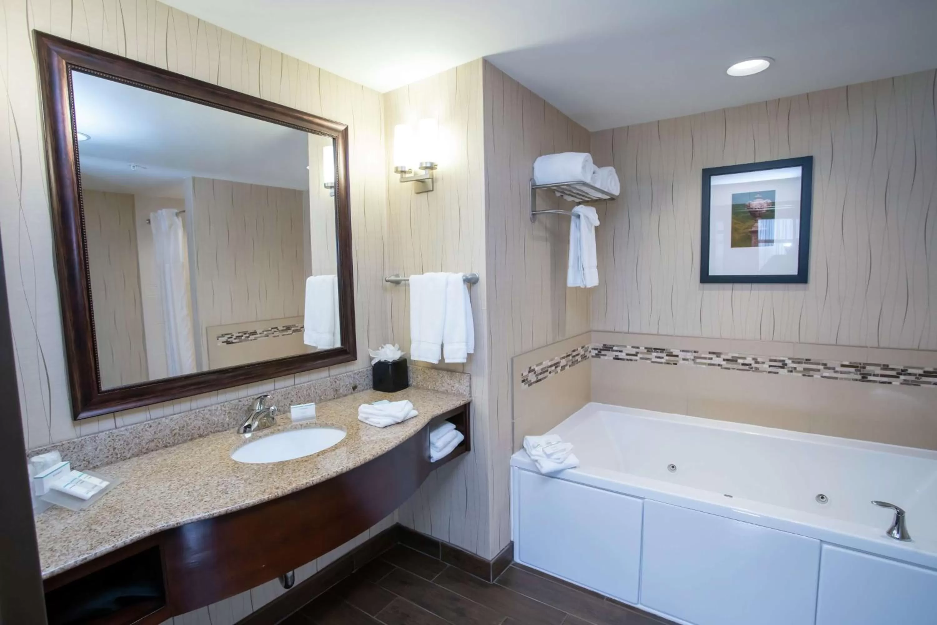 Bathroom in Hilton Garden Inn Dayton South - Austin Landing