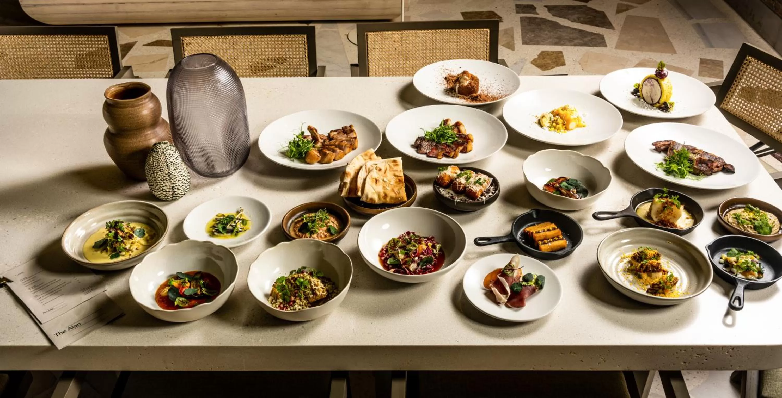 Food and drinks in The Alan