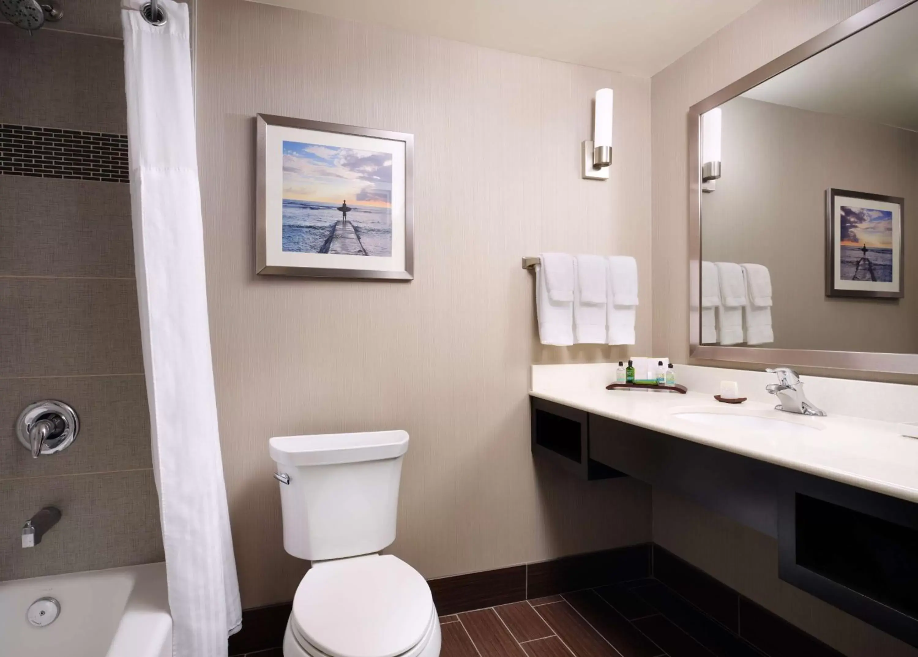 Bathroom in Hilton Garden Inn Los Angeles/Redondo Beach