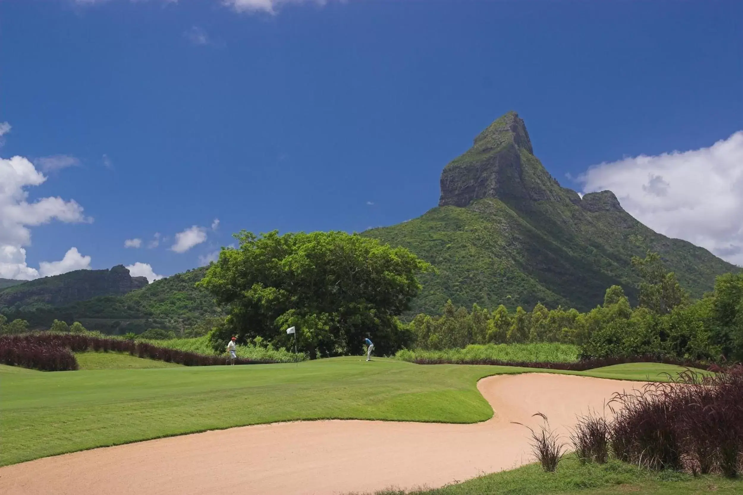 Golfcourse, Golf in Sugar Beach Mauritius