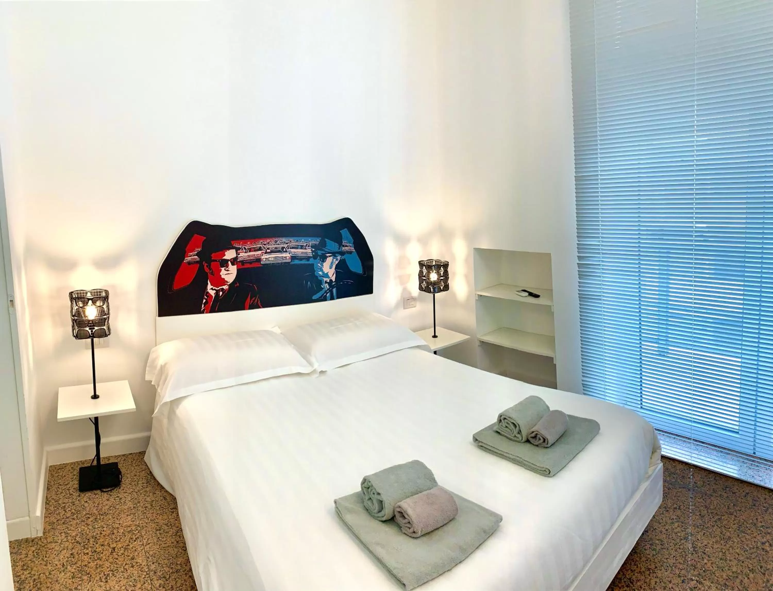 Bed in Red Carpet rooms