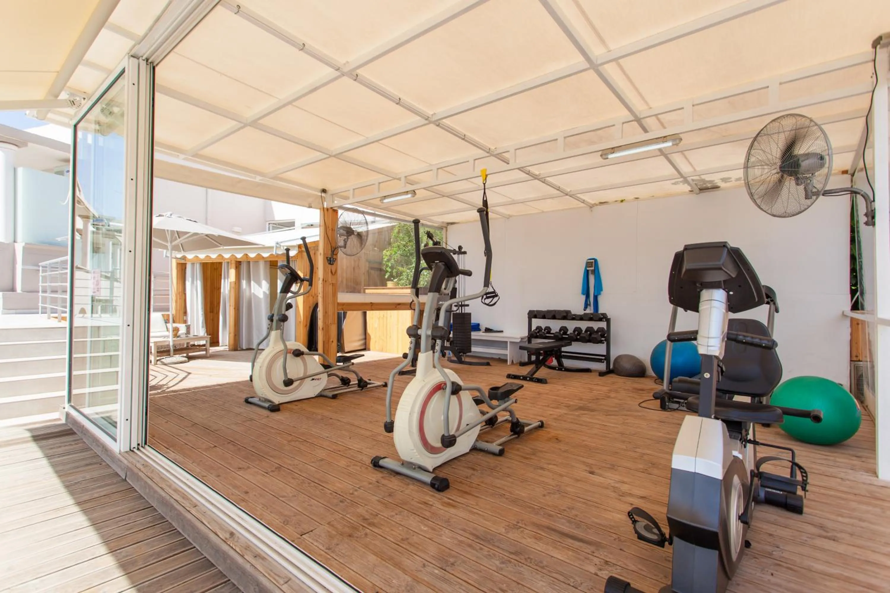 Fitness centre/facilities in Georgioupolis Beach Hotel