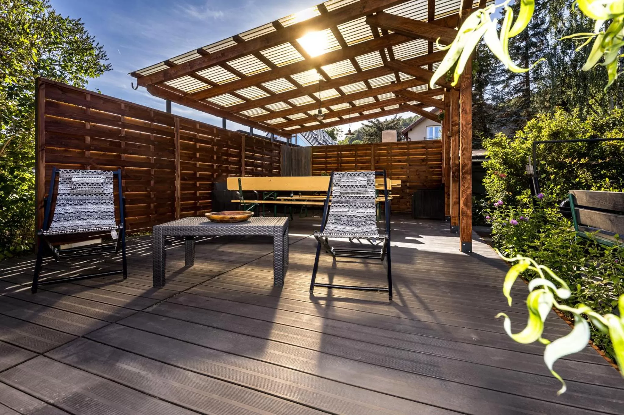 Garden in bergRESORT apartments