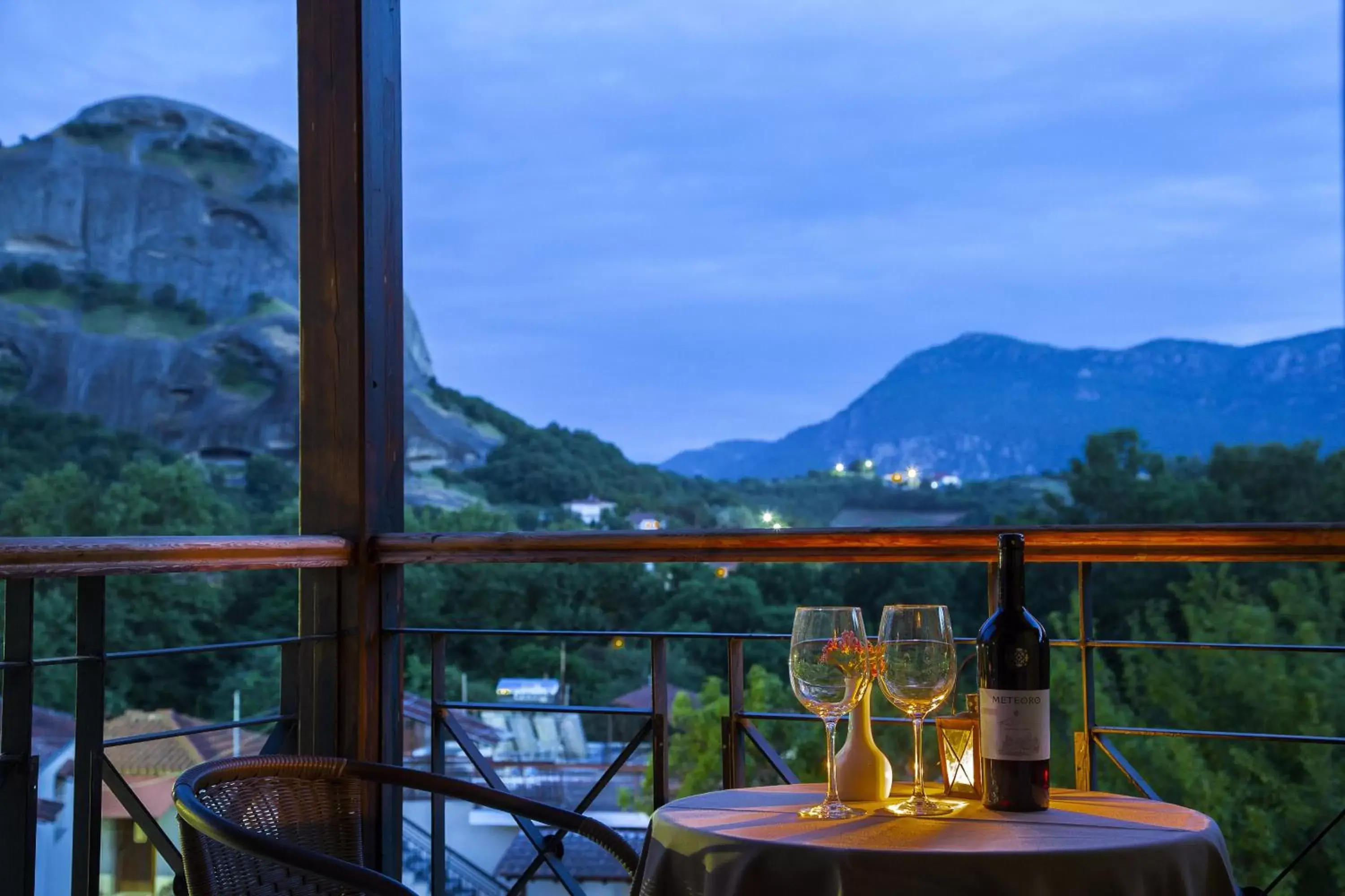 Mountain view in Hotel Meteoritis Mountain view in Hotel Meteoritis