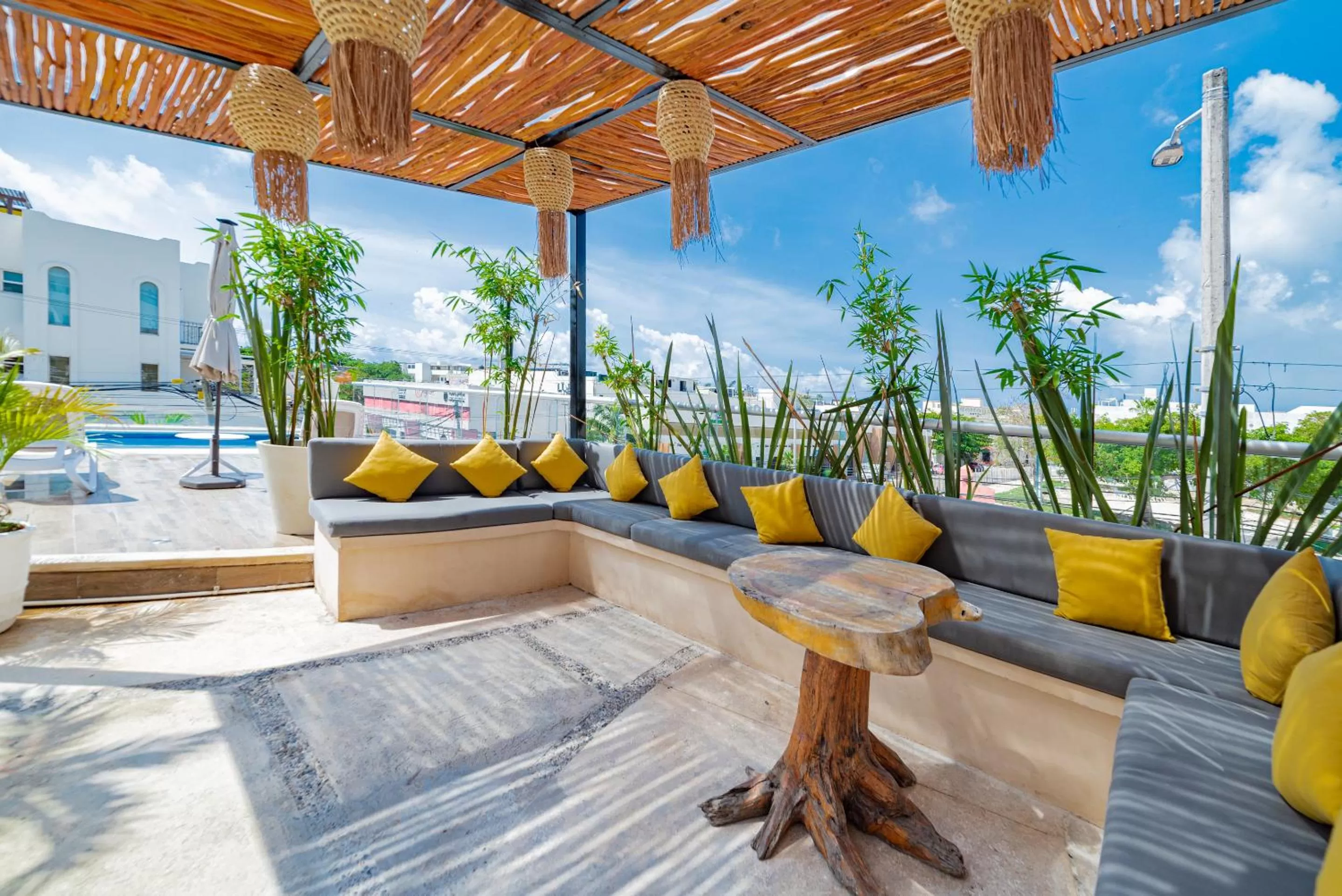 Balcony/Terrace in Hotel Cache