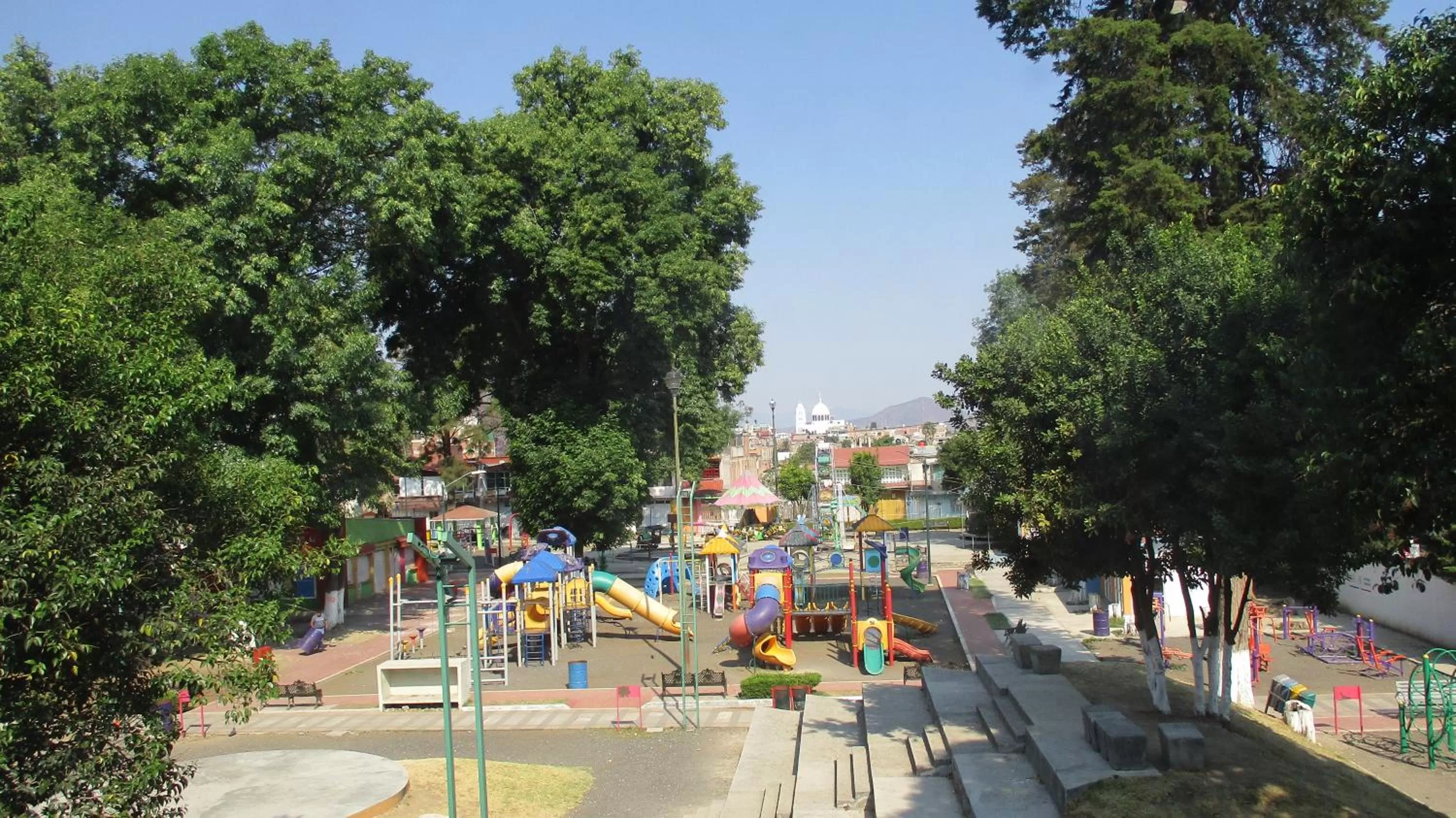 Children play ground in Hotel Villa Monarca Inn