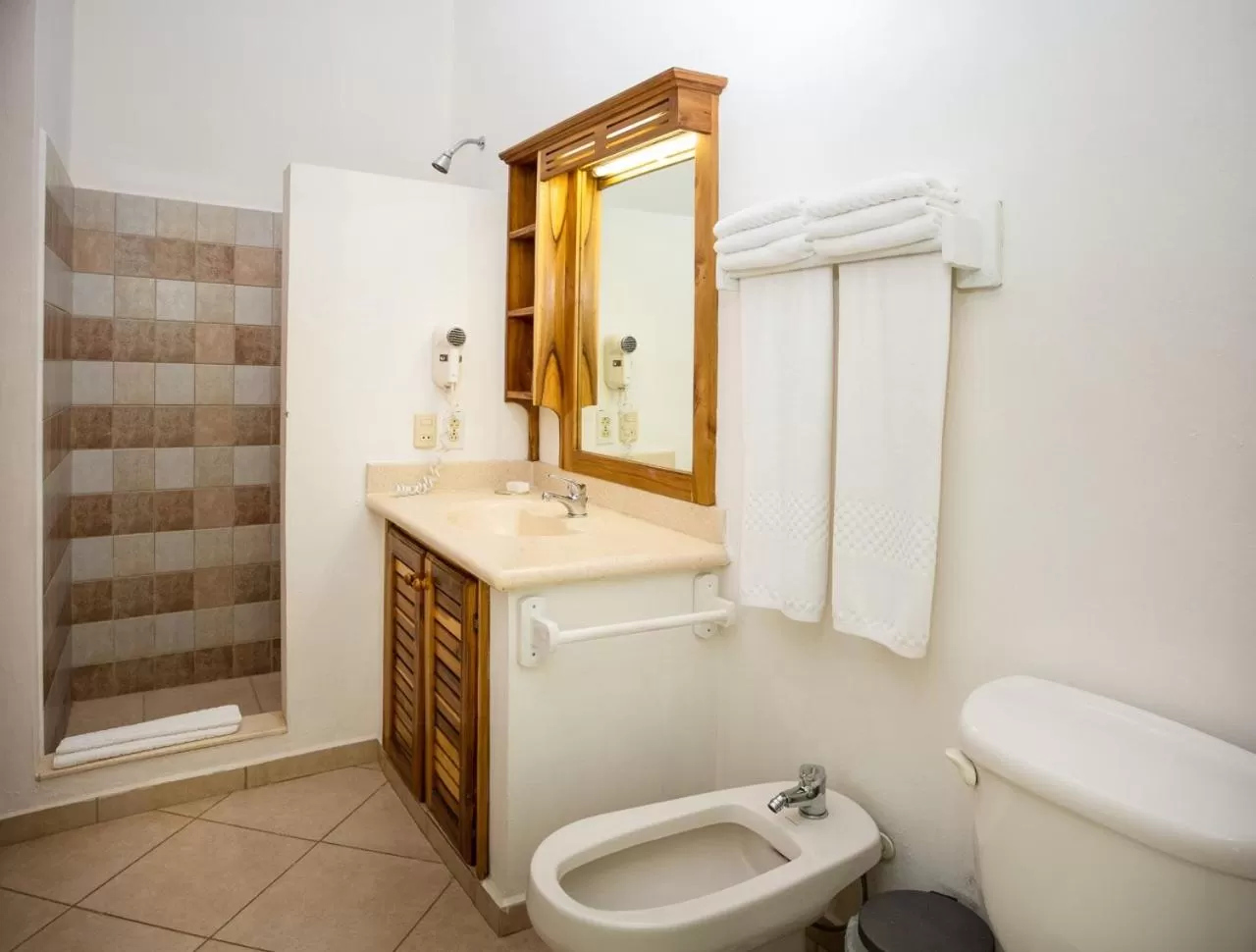 Shower in Albachiara Hotel - Las Terrenas