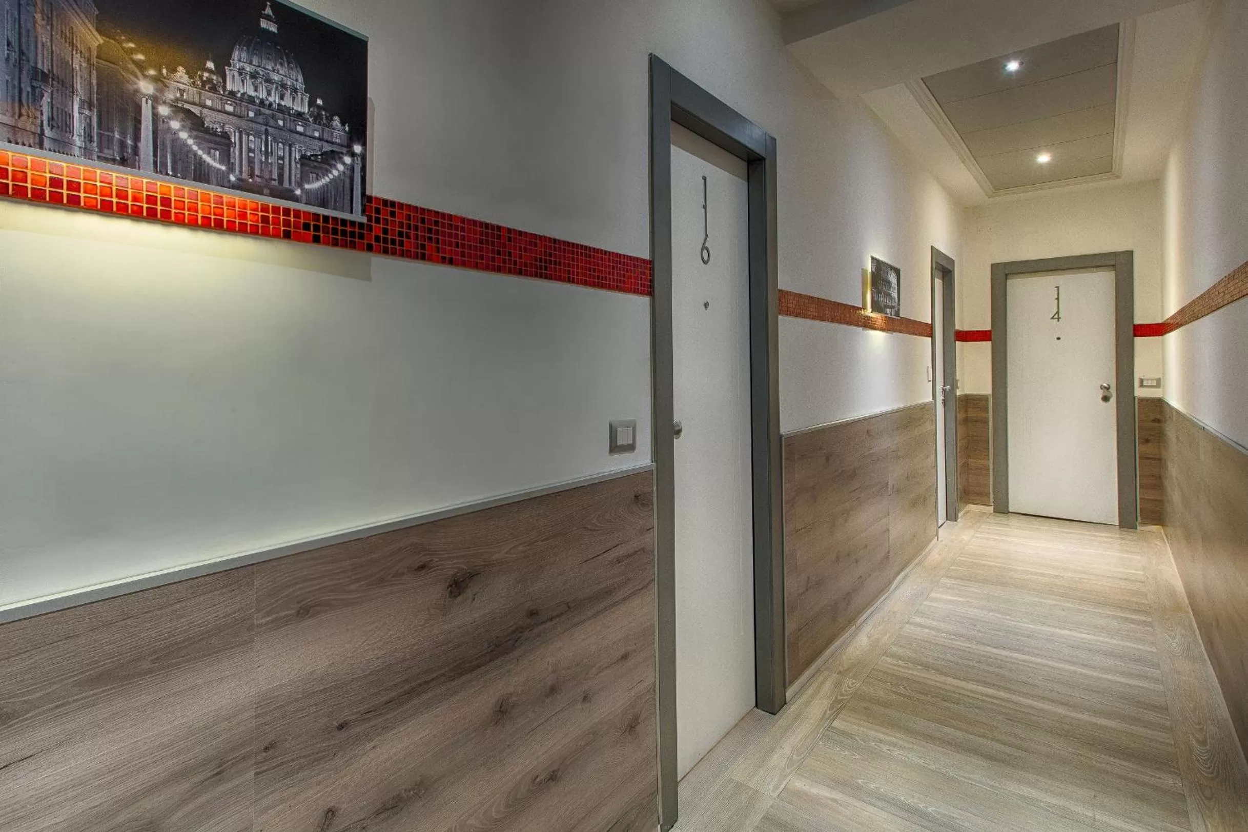 Decorative detail in Hotel Raganelli