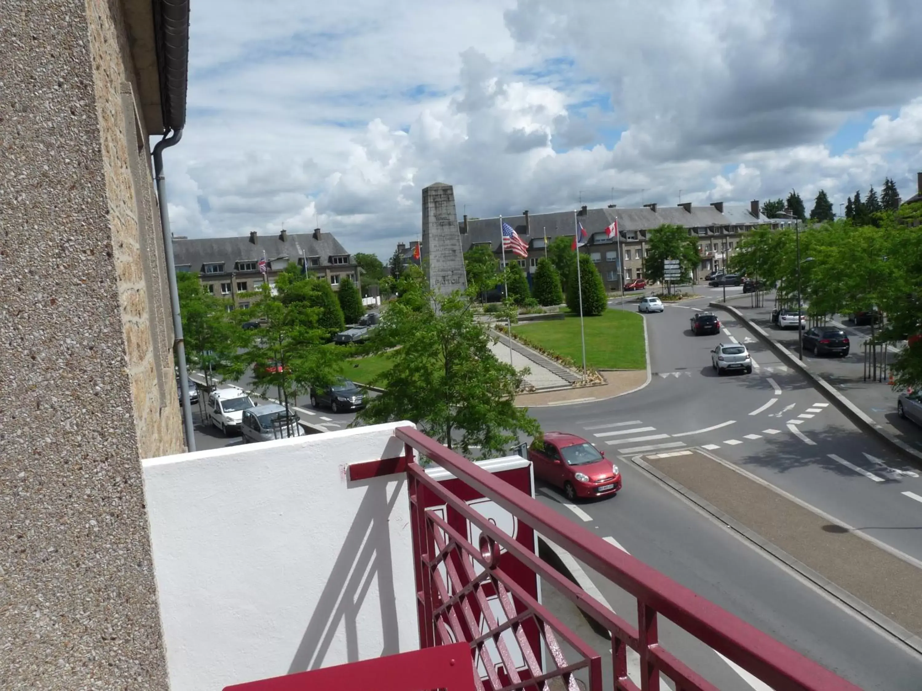 Balcony/Terrace in Hôtel Patton