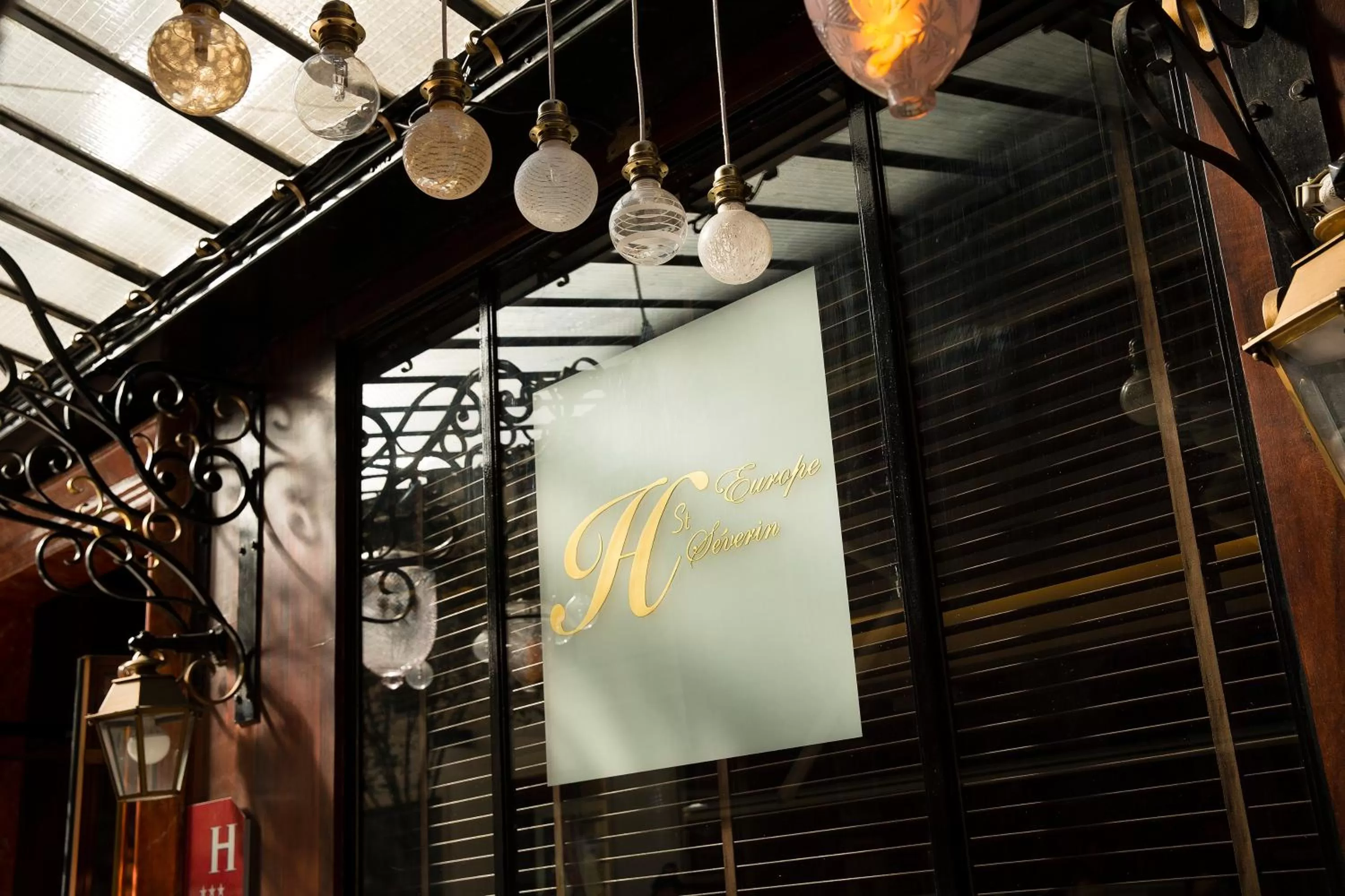 Decorative detail in Europe Saint Severin-Paris Notre Dame