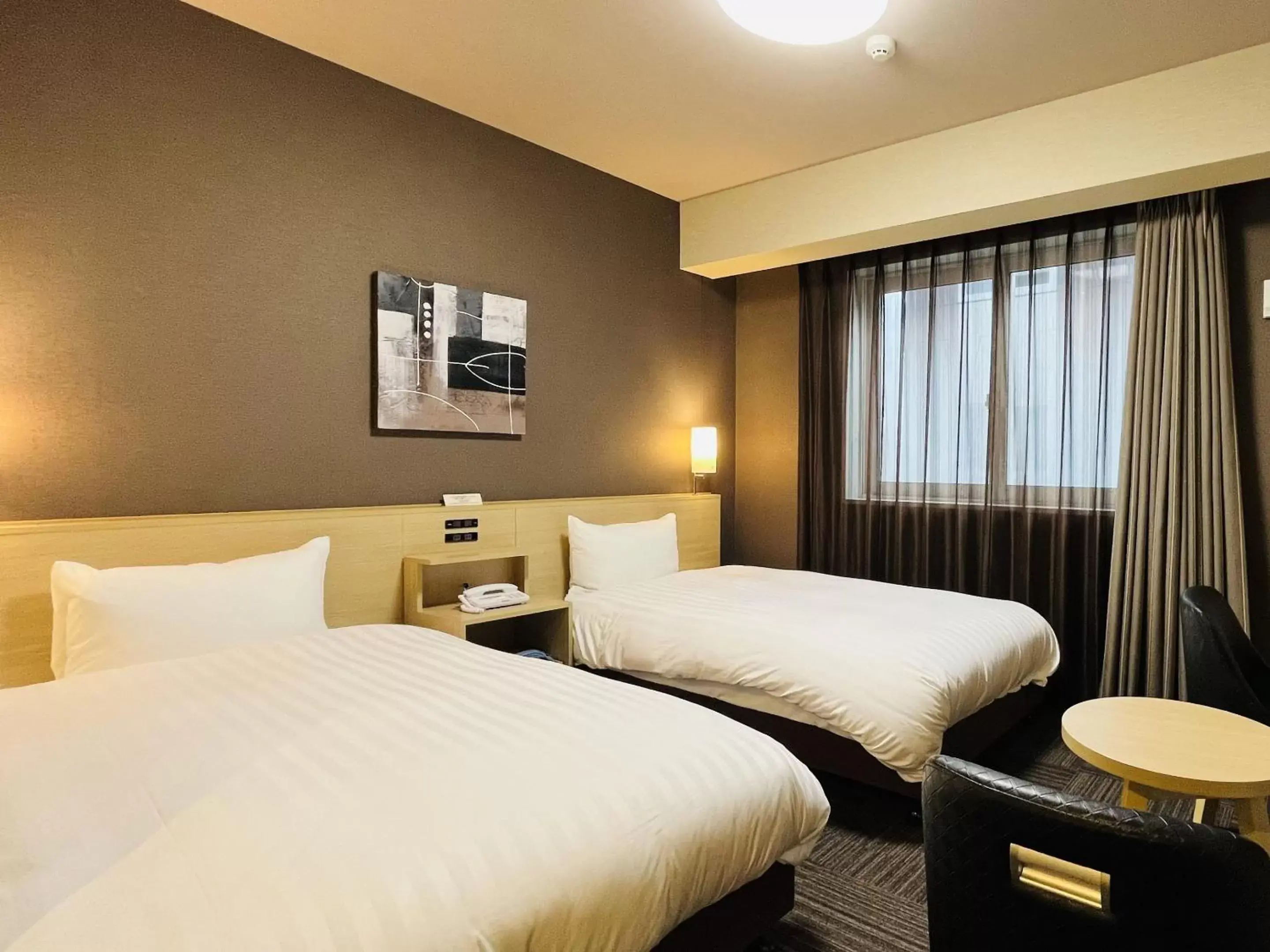 Photo of the whole room, Bed in ​Hotel Route-Inn Kumagaya​
