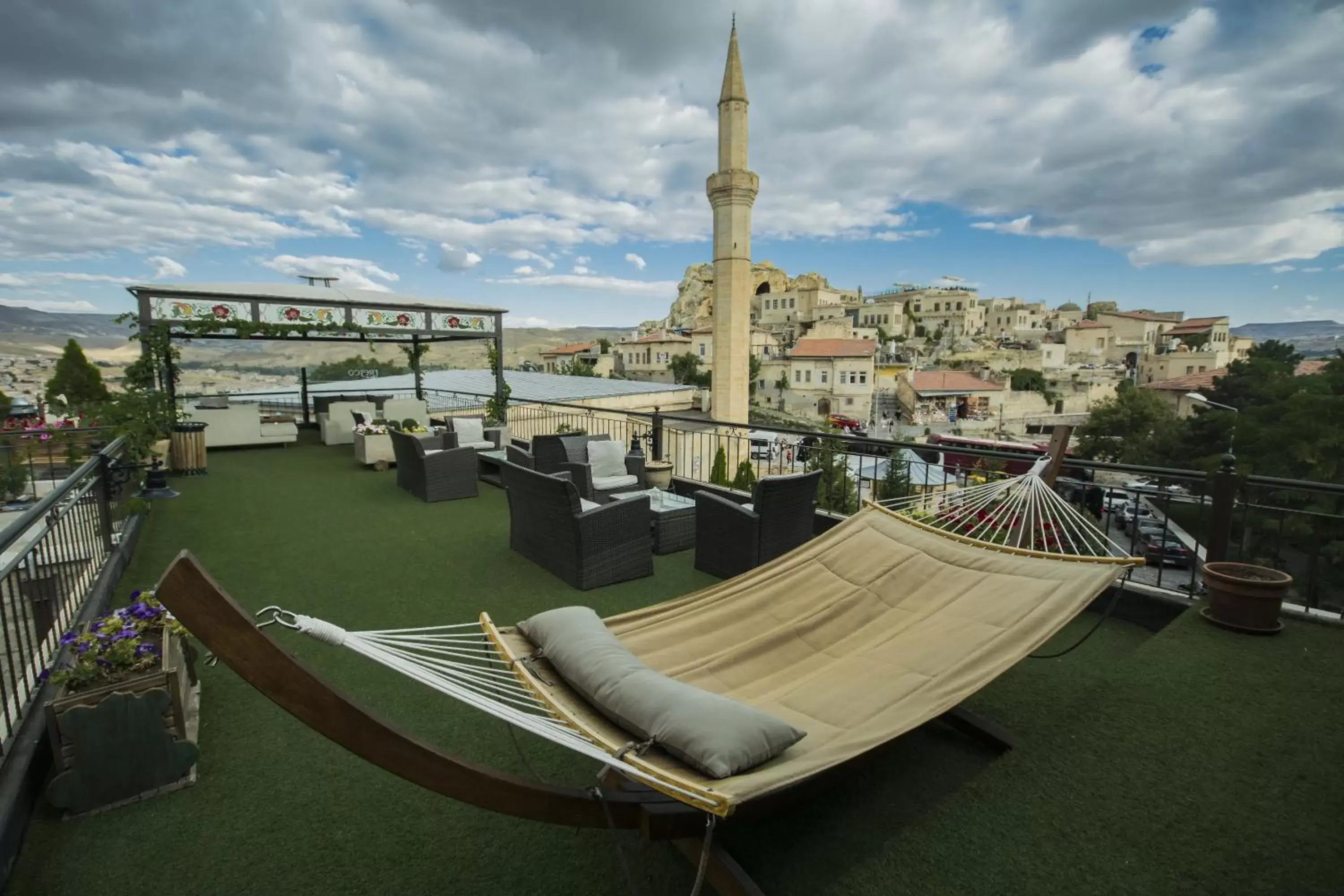 Balcony/Terrace in Fresco Cave Suites Cappadocia