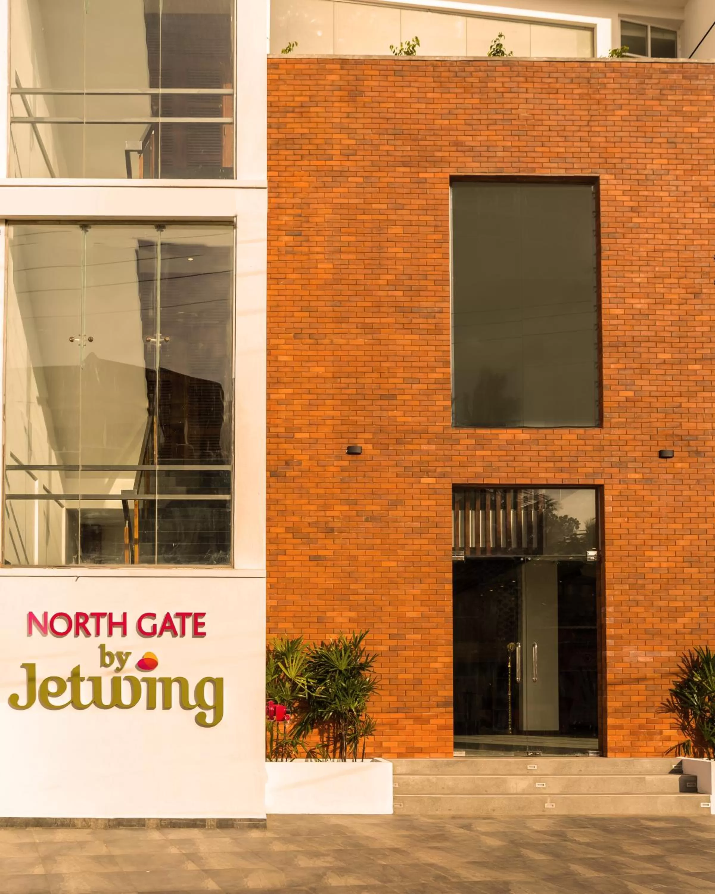 Facade/entrance in NorthGate Jaffna