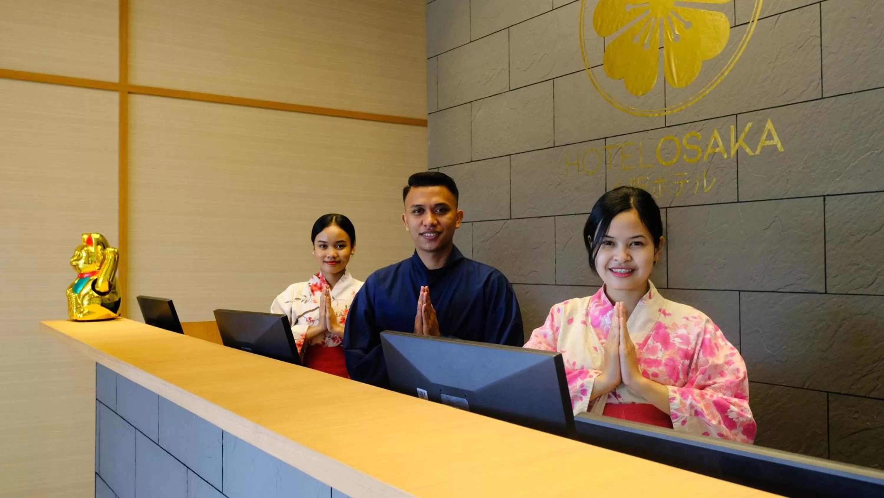 Staff in Hotel Osaka PIK2