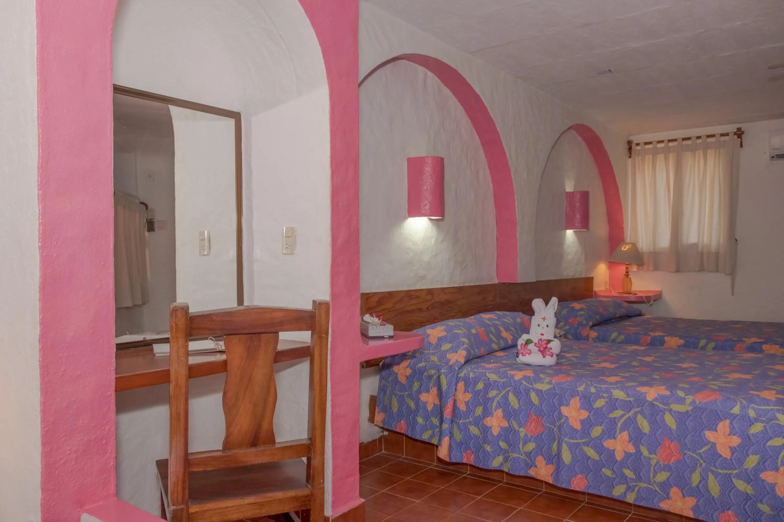 Bed in Villas Miramar