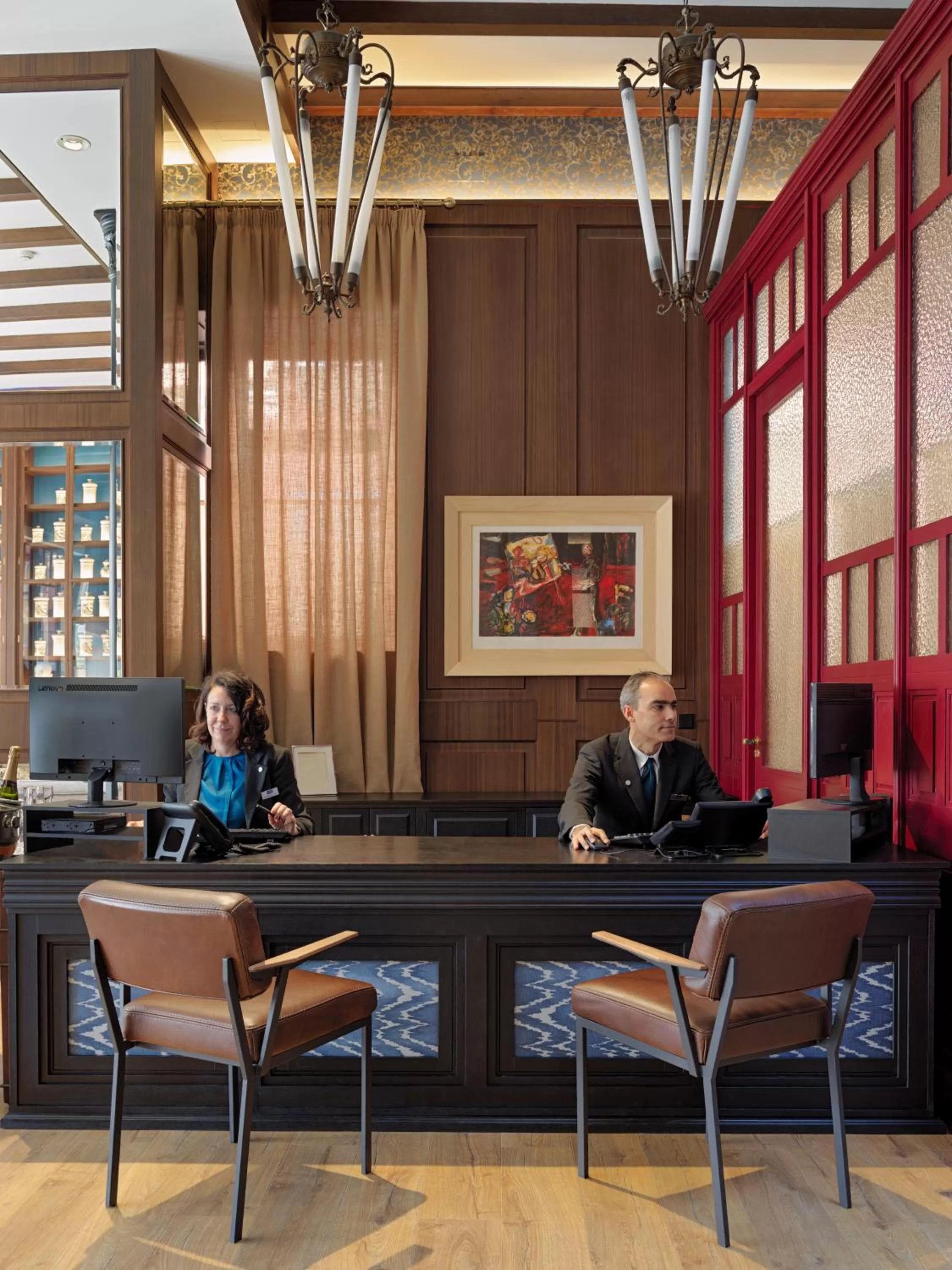 Lobby or reception in H10 Corregidor Boutique Hotel