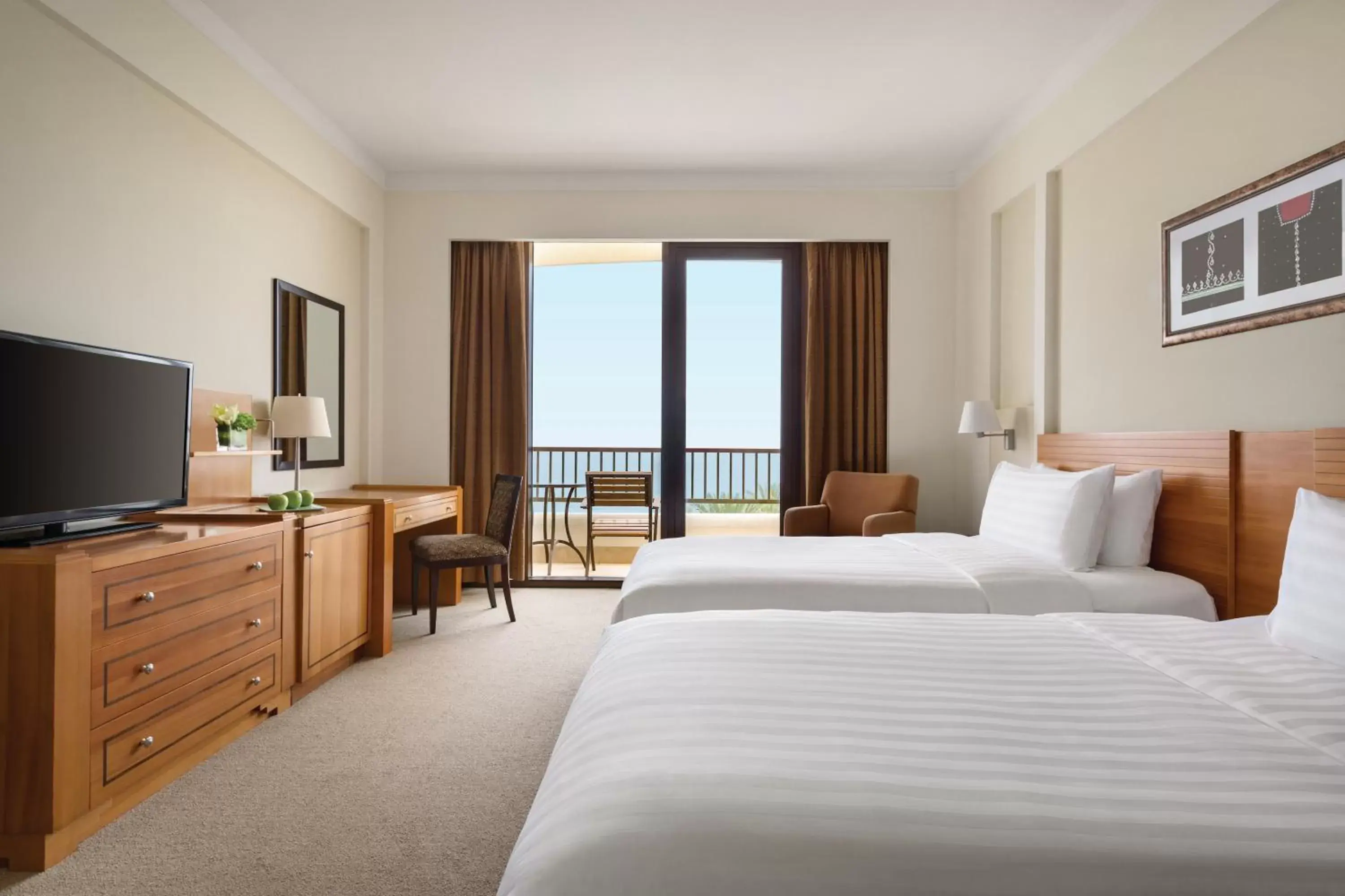 Al Waha Superior Sea View - Twin bed in Shangri-La Barr Al Jissah, Muscat Al Waha Superior Sea View - Twin bed in Shangri-La Barr Al Jissah, Muscat