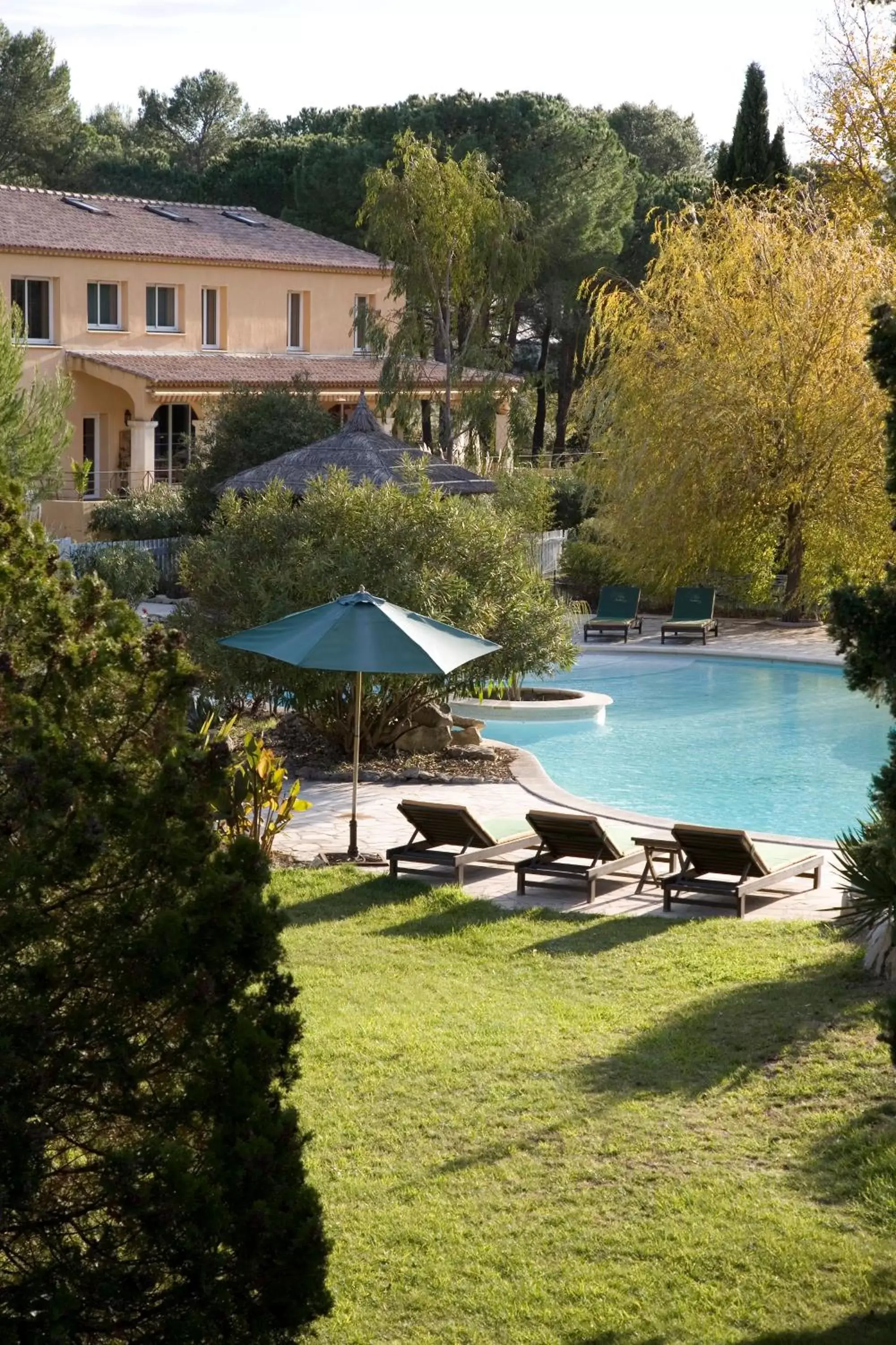 Garden, Swimming Pool in La Villa Vicha, The Originals Relais